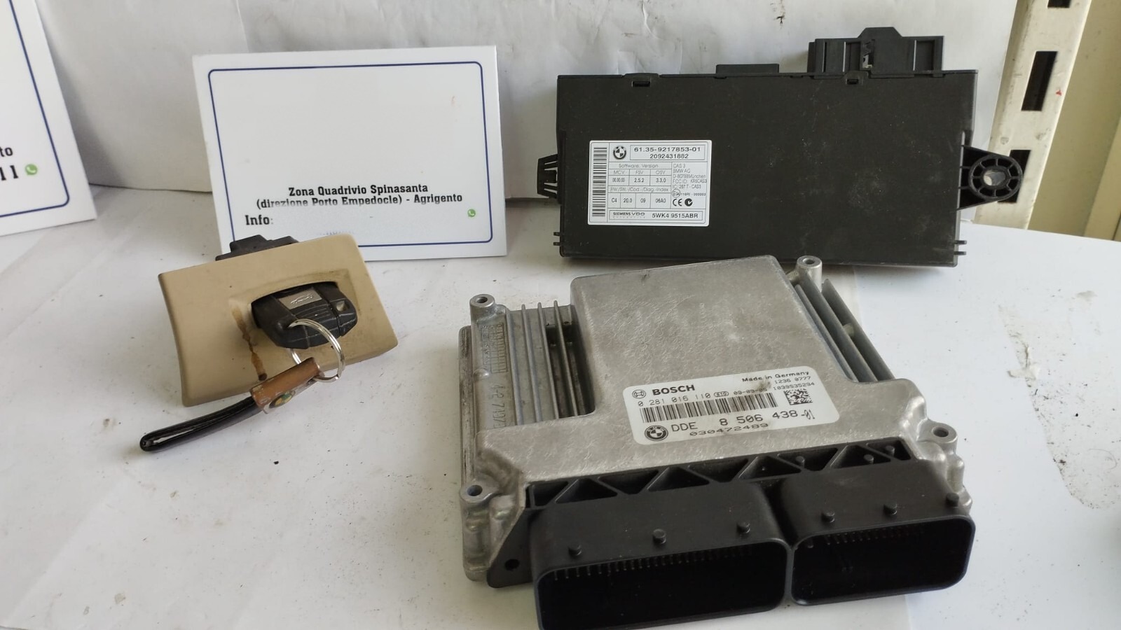 kit accensione centralina motore - Immagine 1 di 7