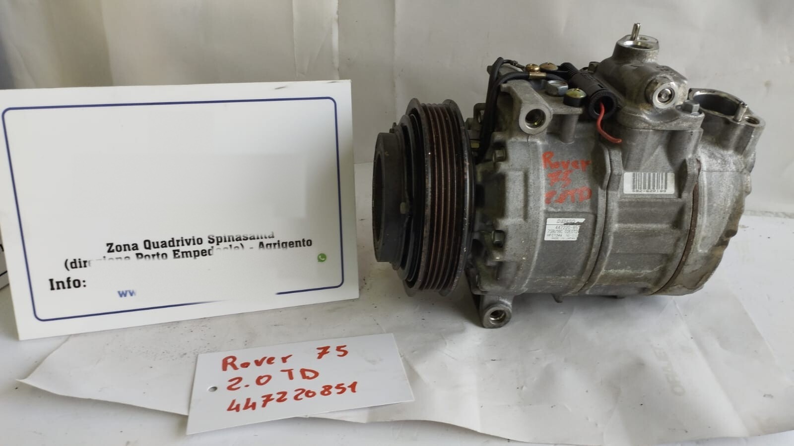 Compressore a/c - Immagine 1 di 8