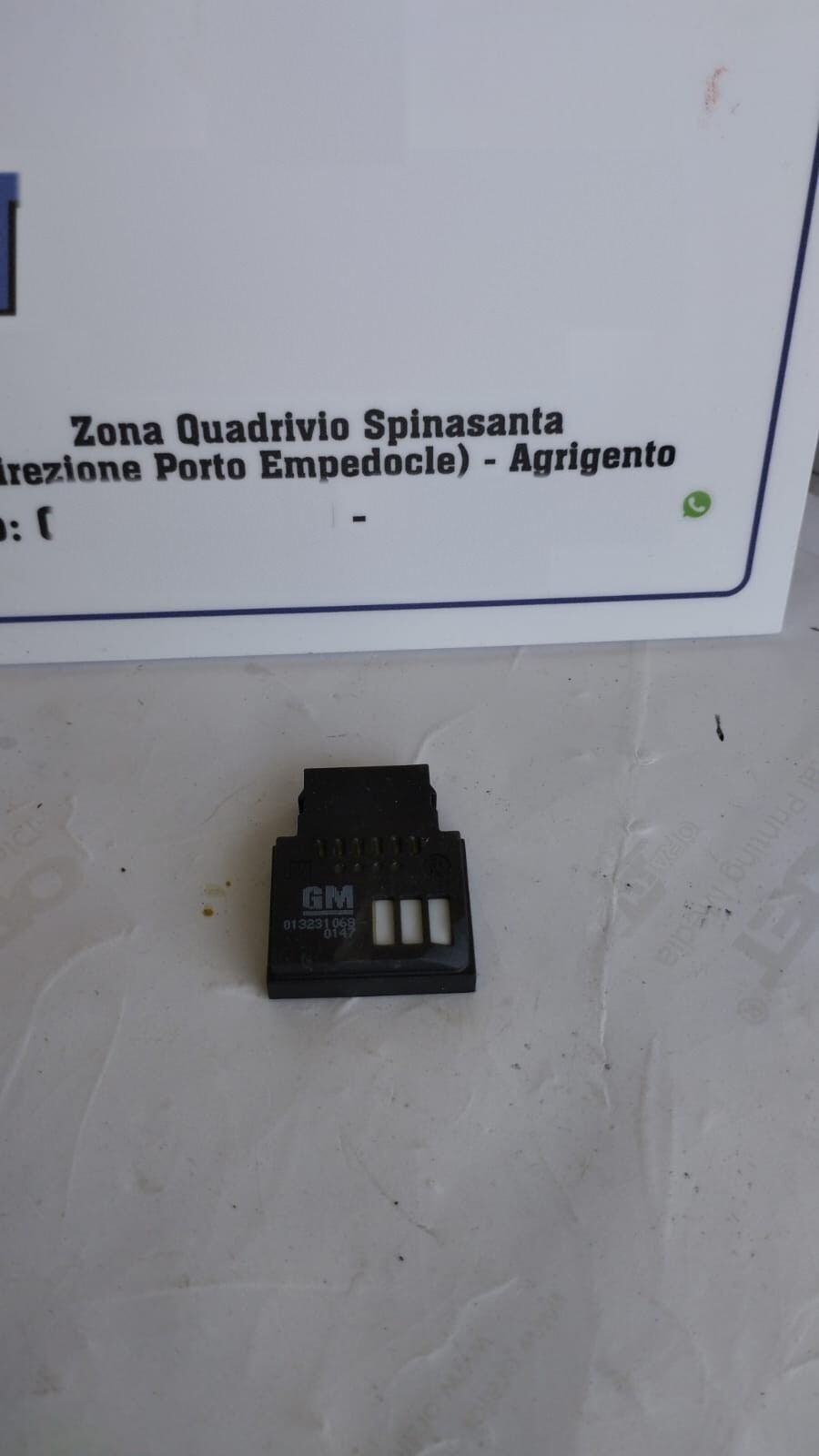 Sensore pioggia tergiparabrezza - Immagine 1 di 3