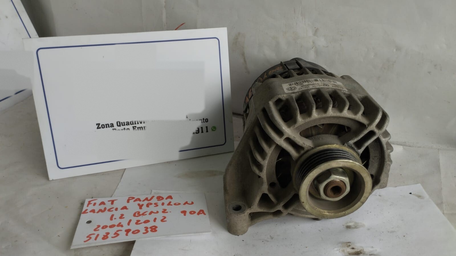 Alternatore (Fiat) 51859038 Usato