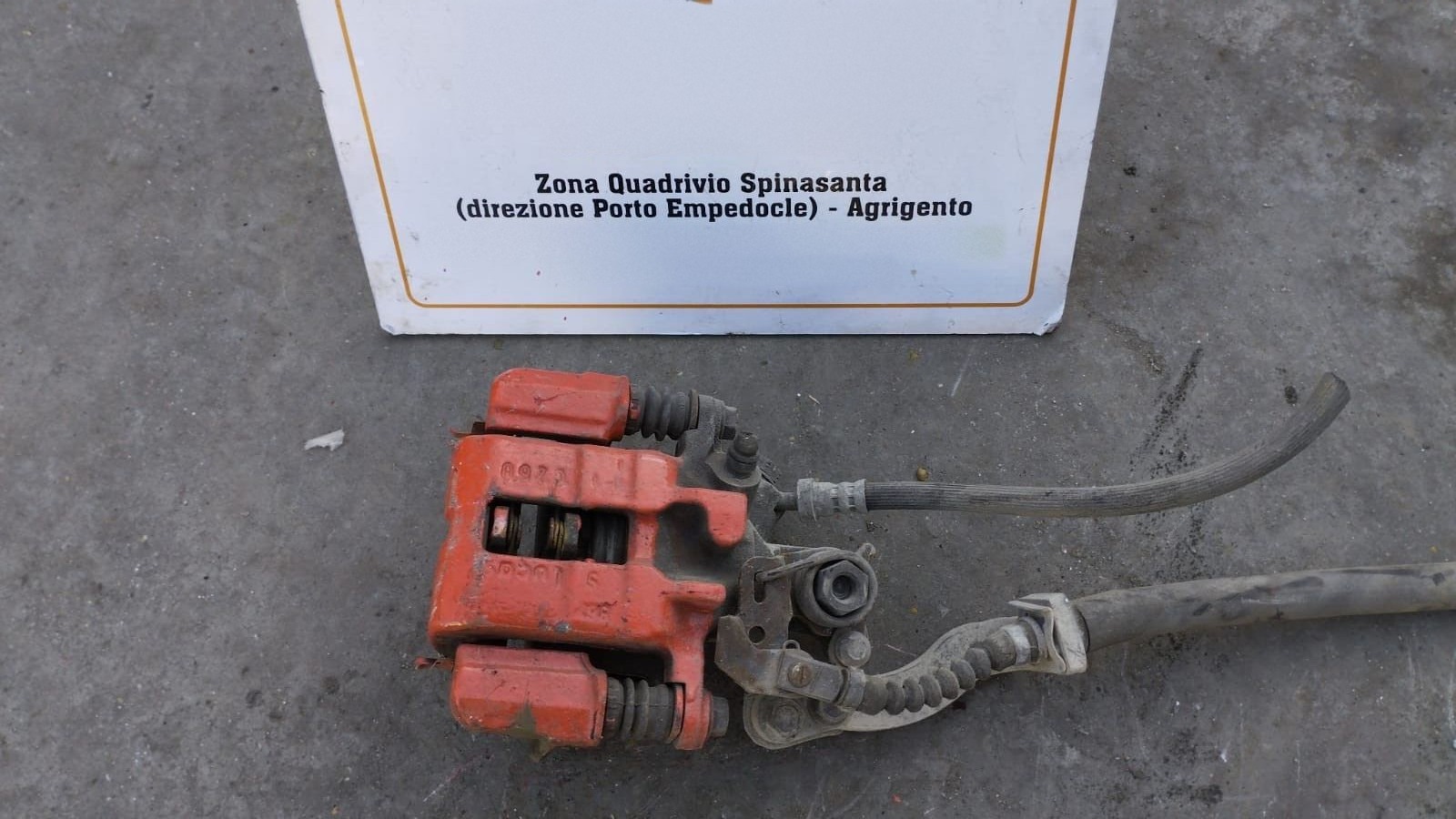pinza freno post. sinistro - Immagine 1 di 5