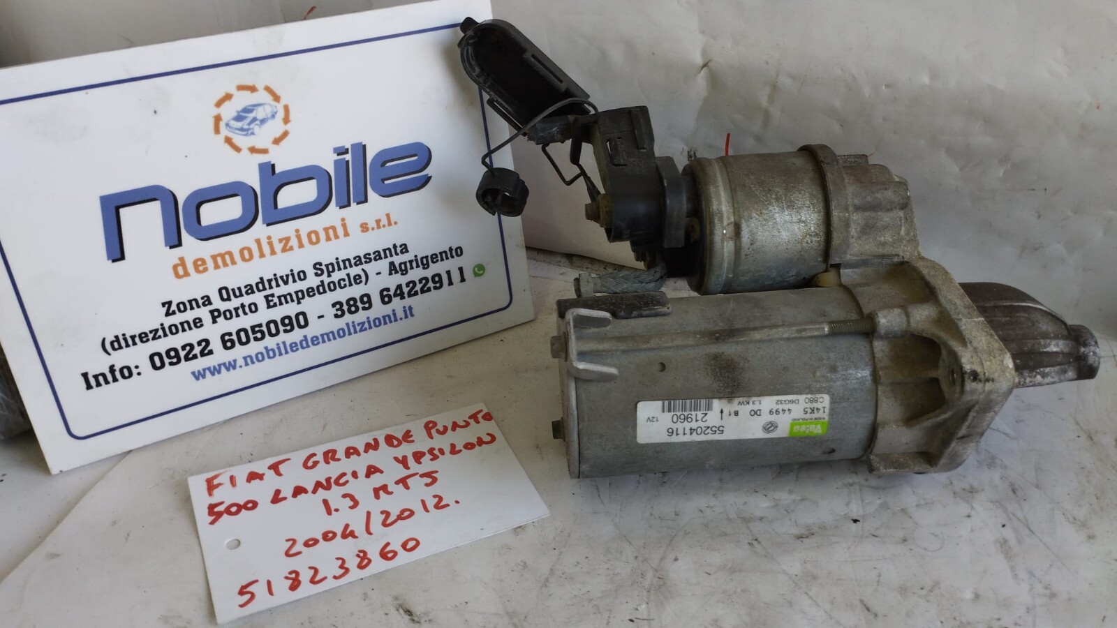 Motorino Avviamento (Fiat) Usato