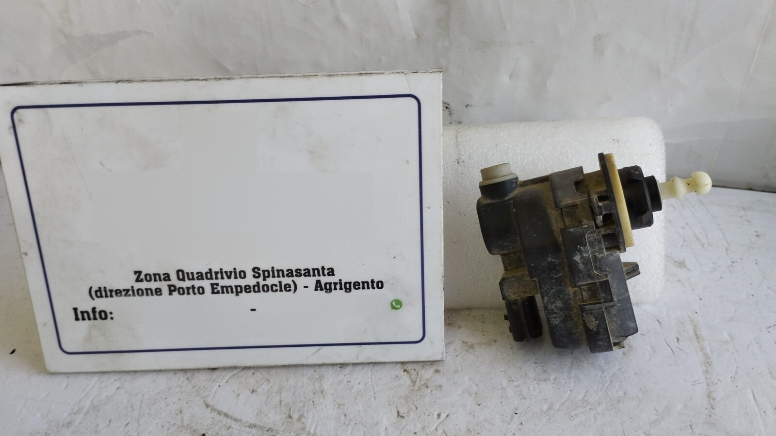 motorino regolazione faro fanale proiettore - Immagine 1 di 5