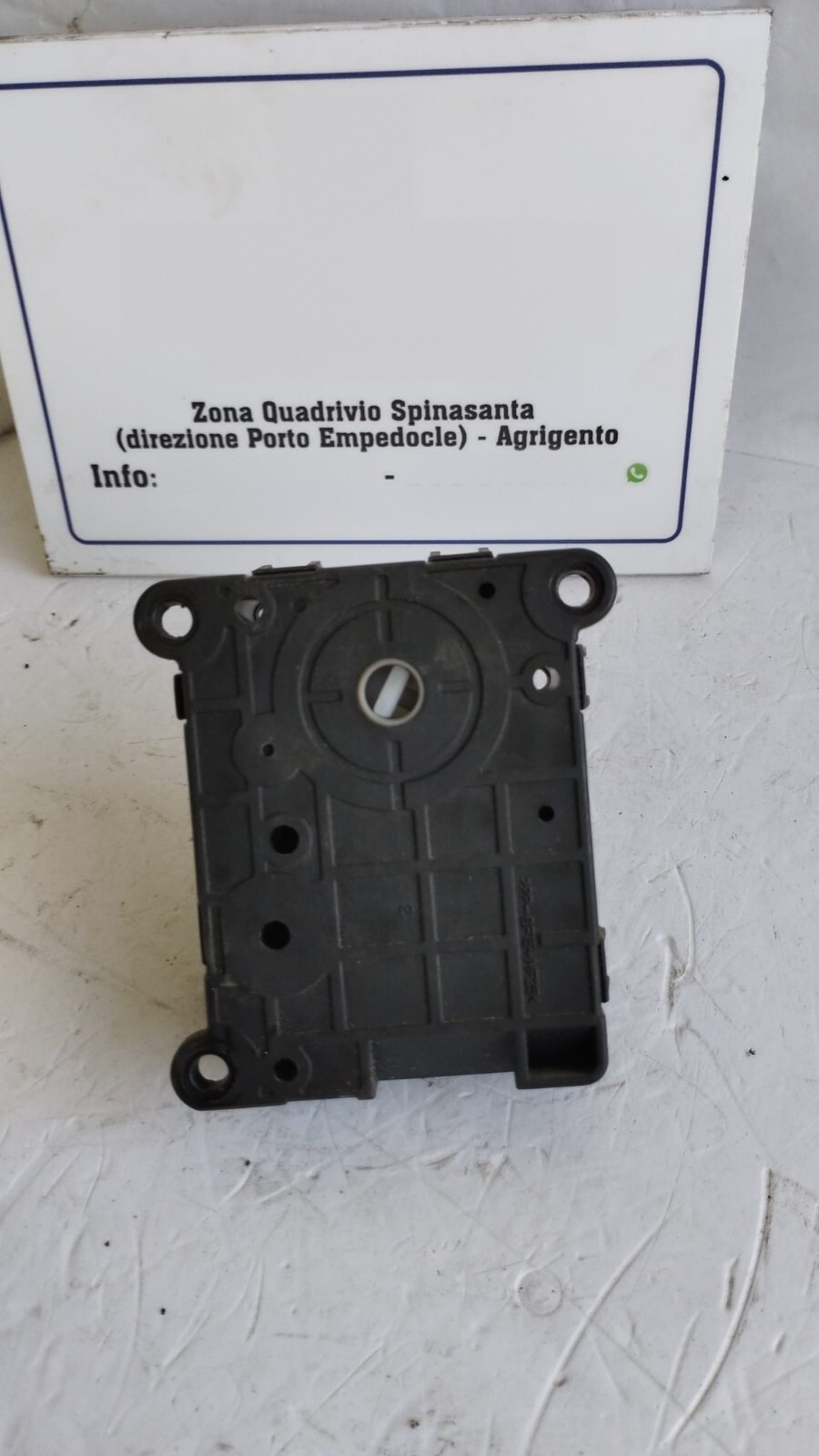attuattore motorino scatola riscaldamento stufa clima - Immagine 1 di 3