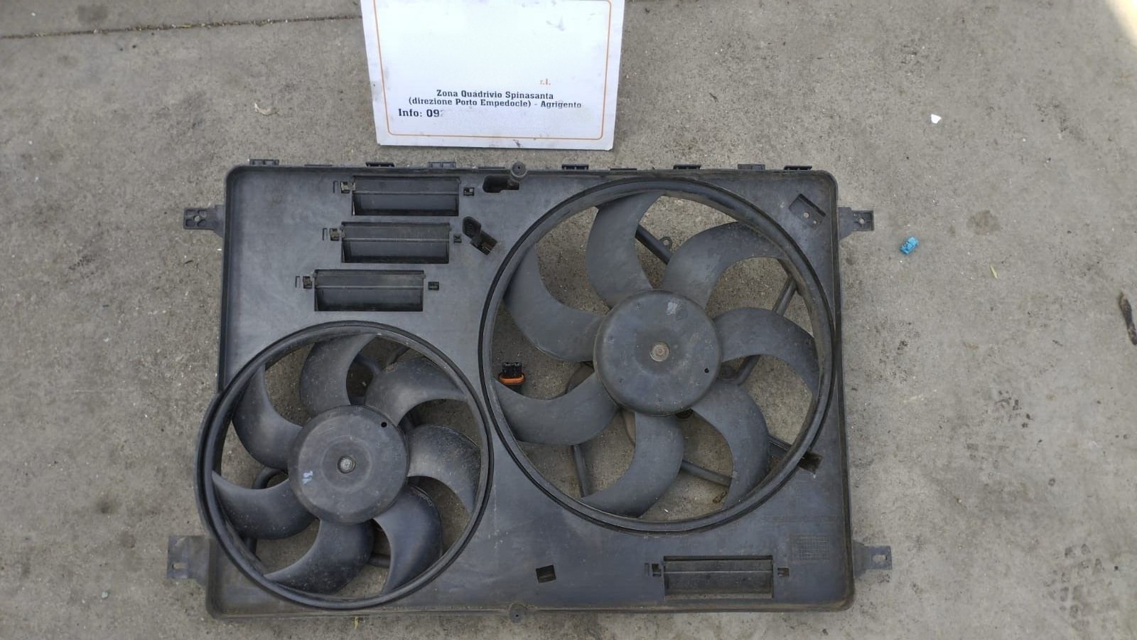 ventola elettroventola motore radiatore - Immagine 1 di 6