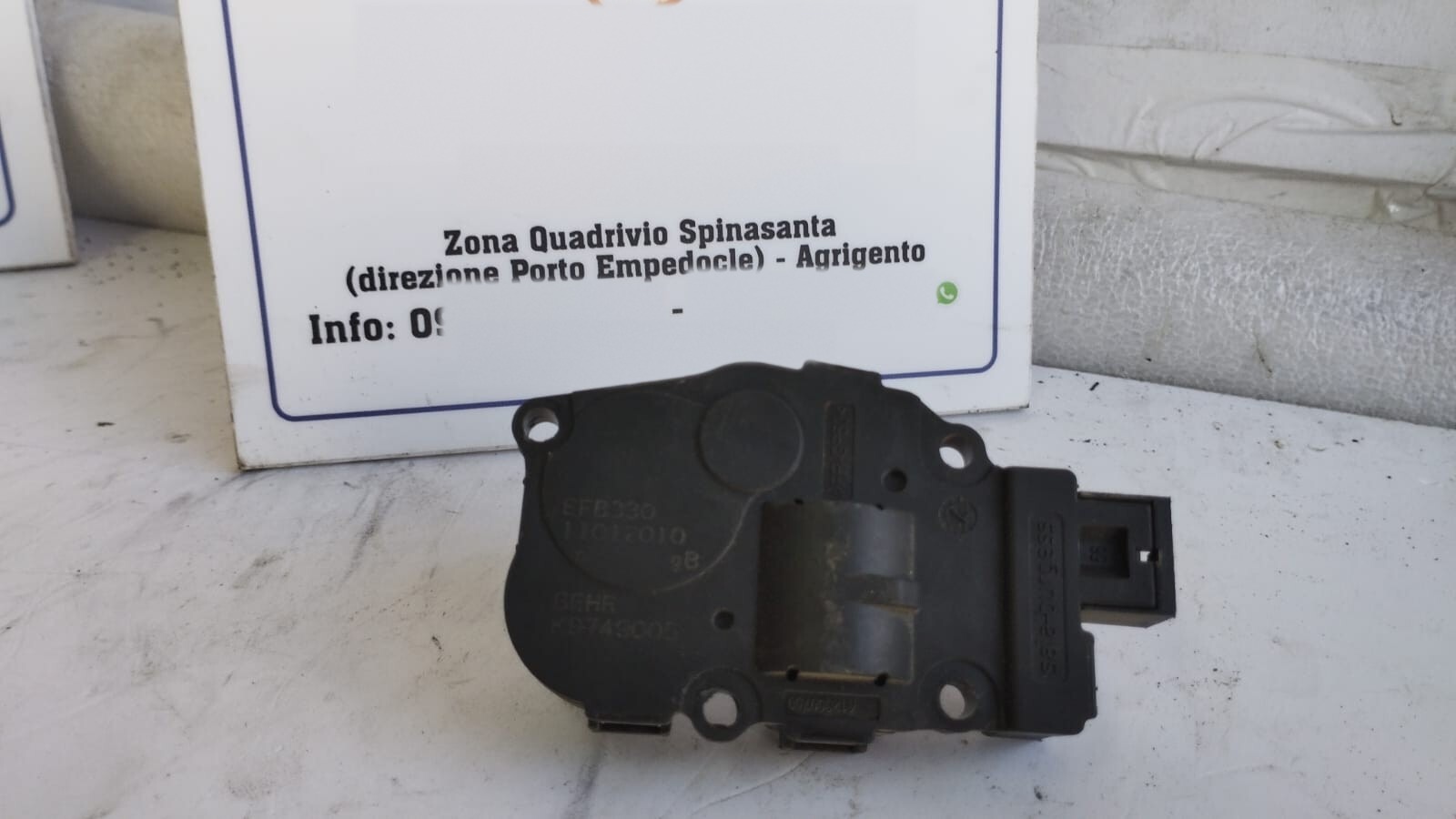 Motorino riscaldatore a/c - Immagine 1 di 6