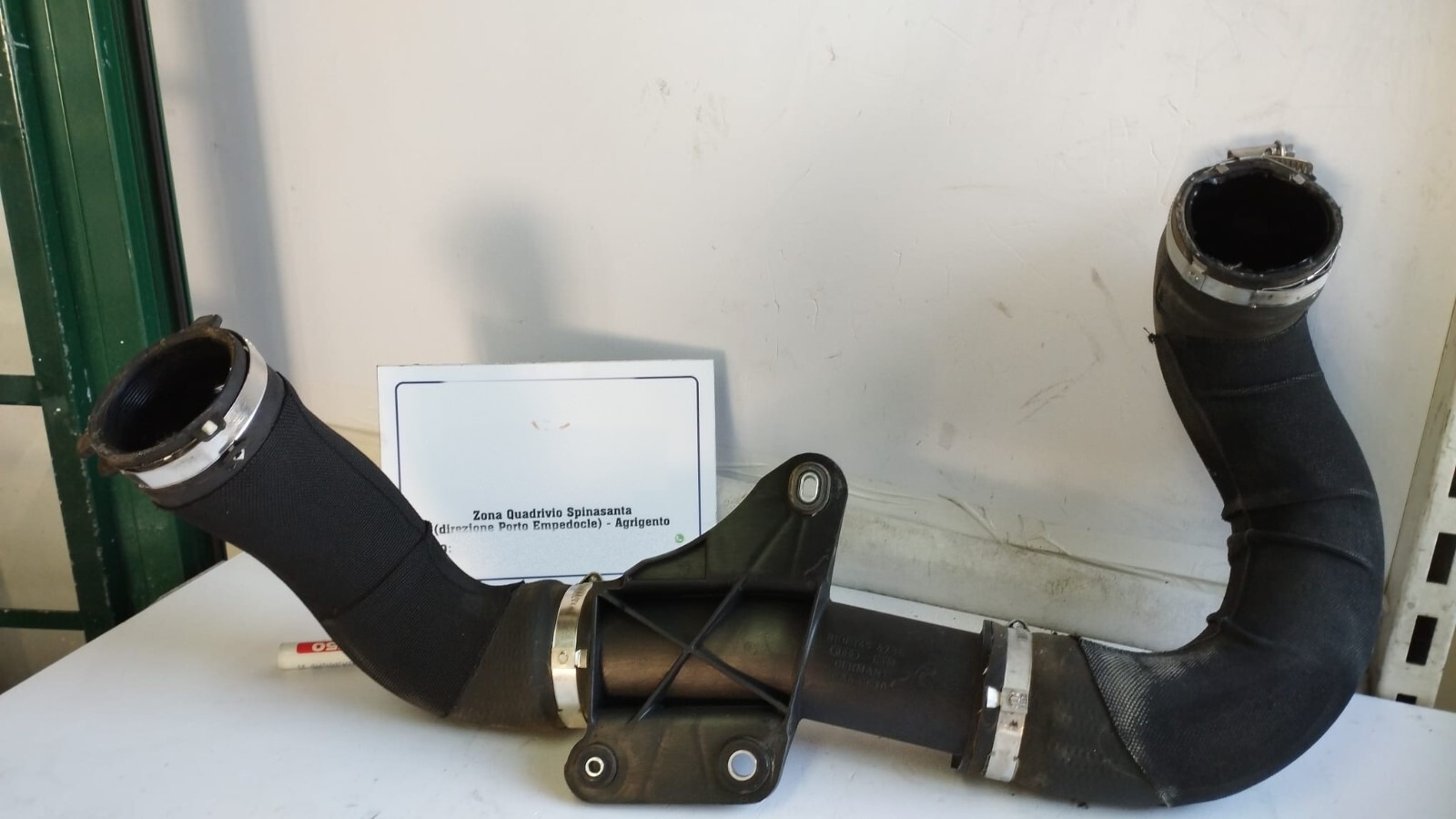 manicotto lat. scambiatore aria/aria - Immagine 1 di 8