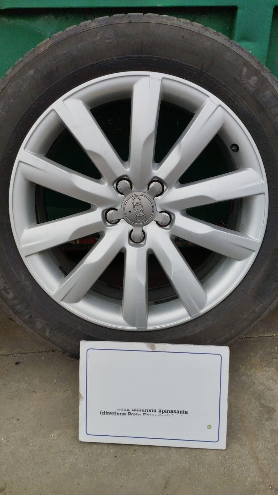 cerchi cerchio raggio 19 r19 no pneumatico - Immagine 1 di 10