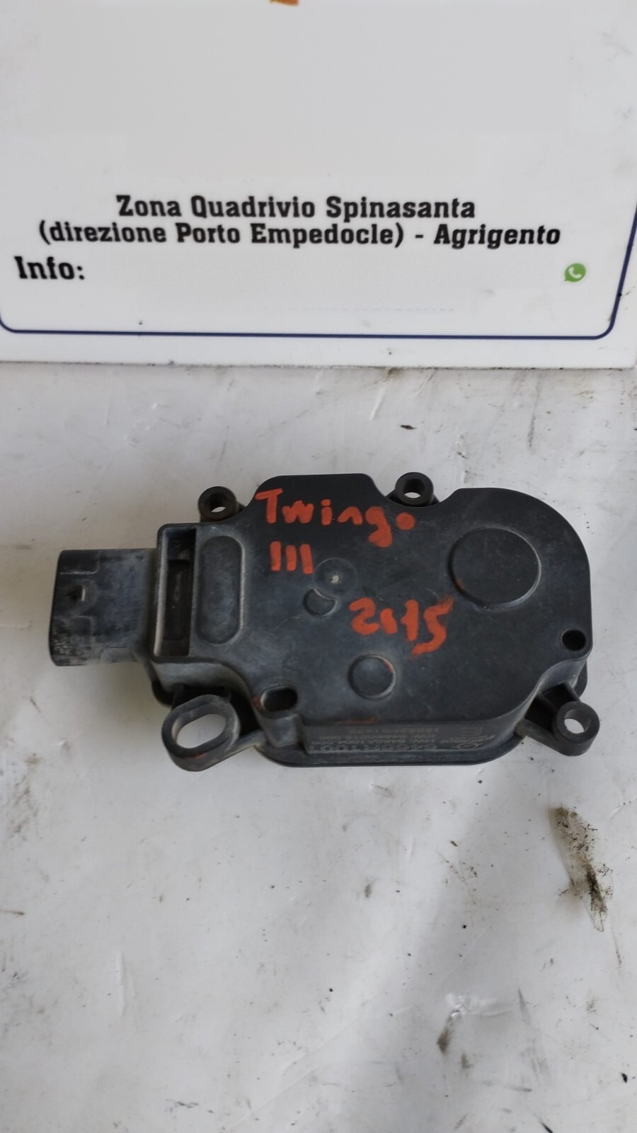 motorino scatola riscaldamento aria abitacolo - Immagine 1 di 5