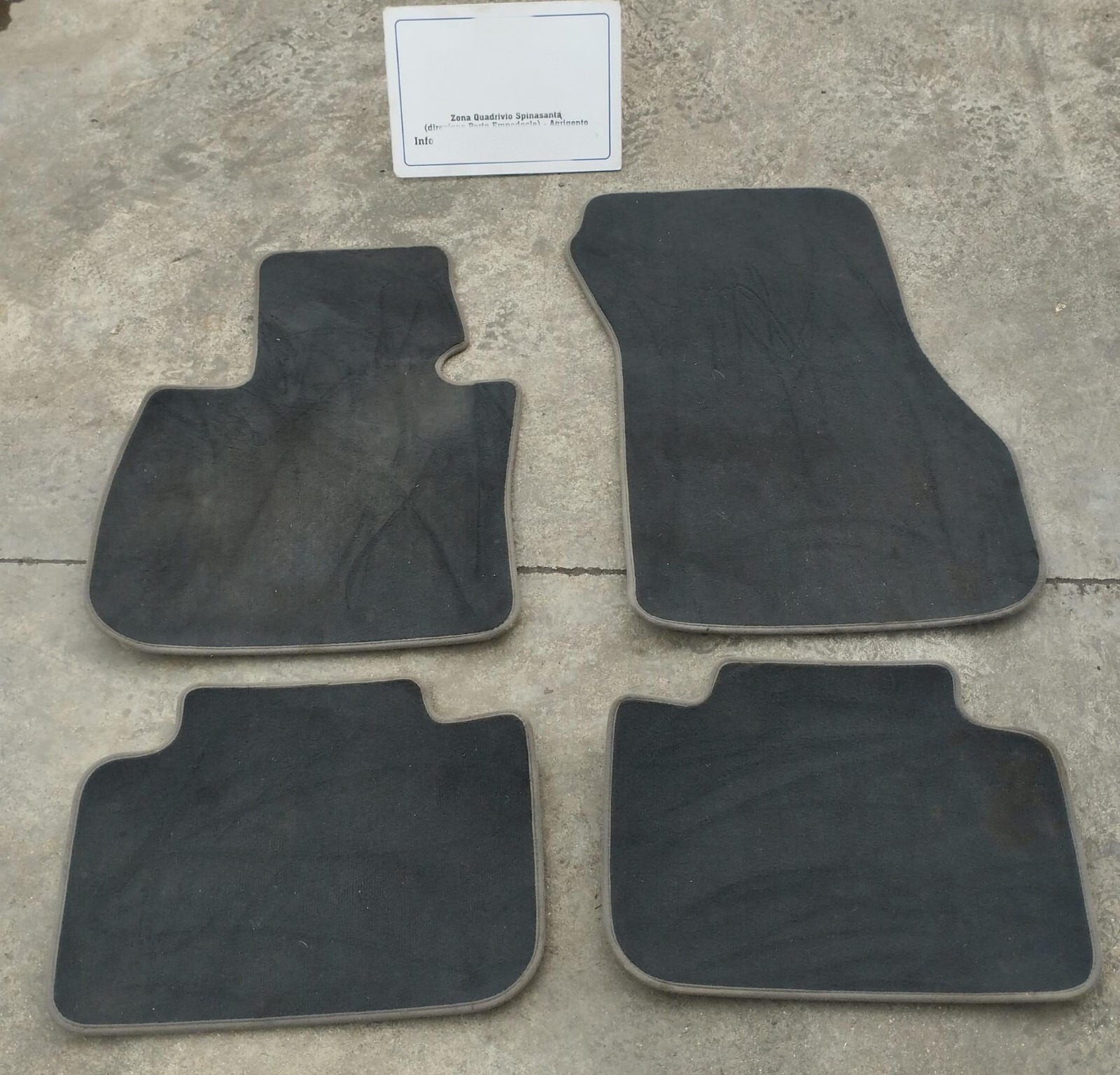 kit tappetino tappeto tappetini interno - Immagine 1 di 8