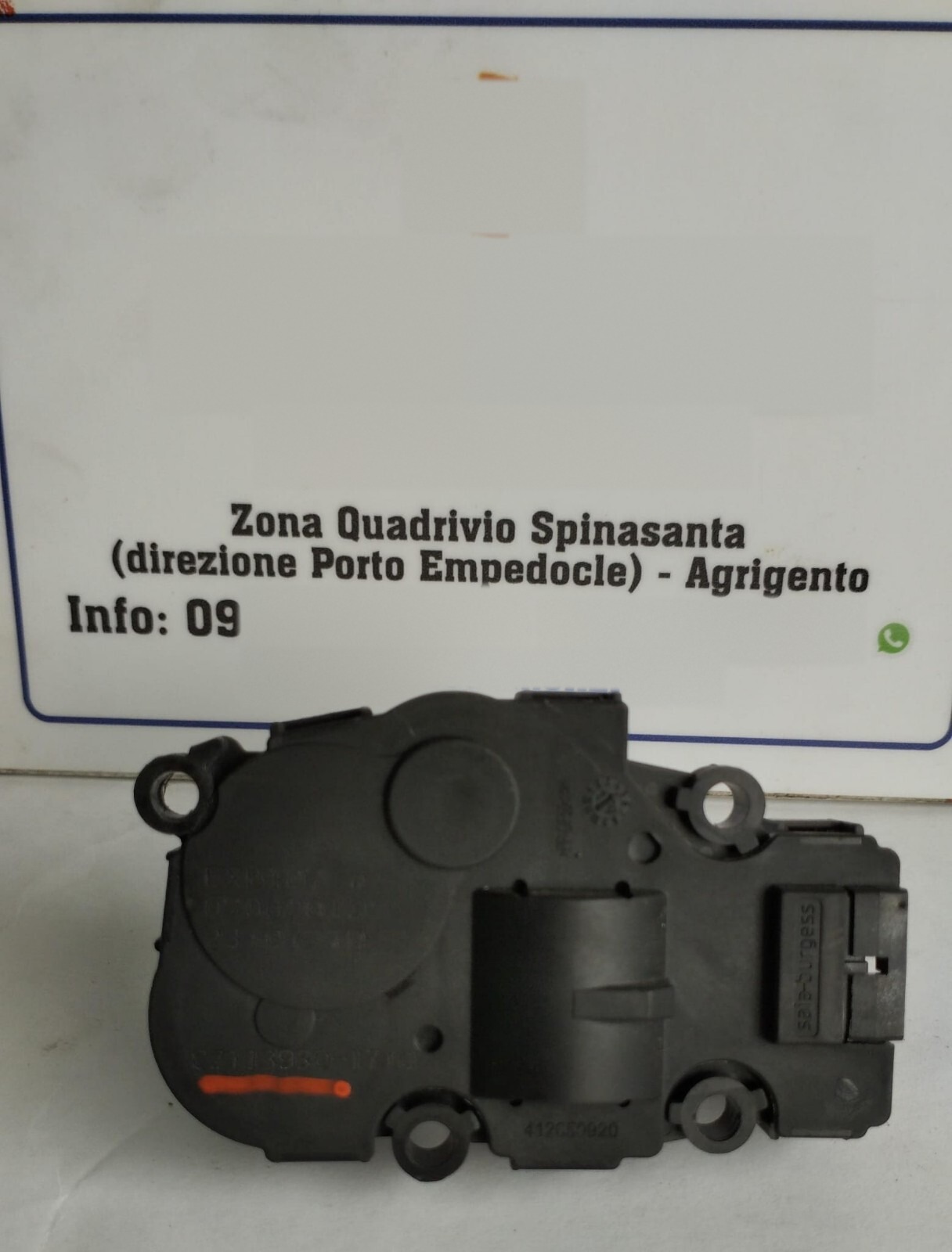 motorino scatola riscaldamento aria abitacolo - Immagine 1 di 6