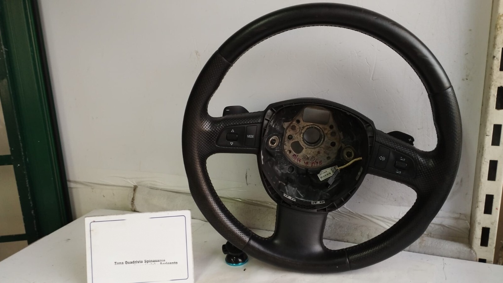 Volante Sportivo In Pelle Vers. Airbag Audi Q7 (4L) (10/05>06/15<) Usato