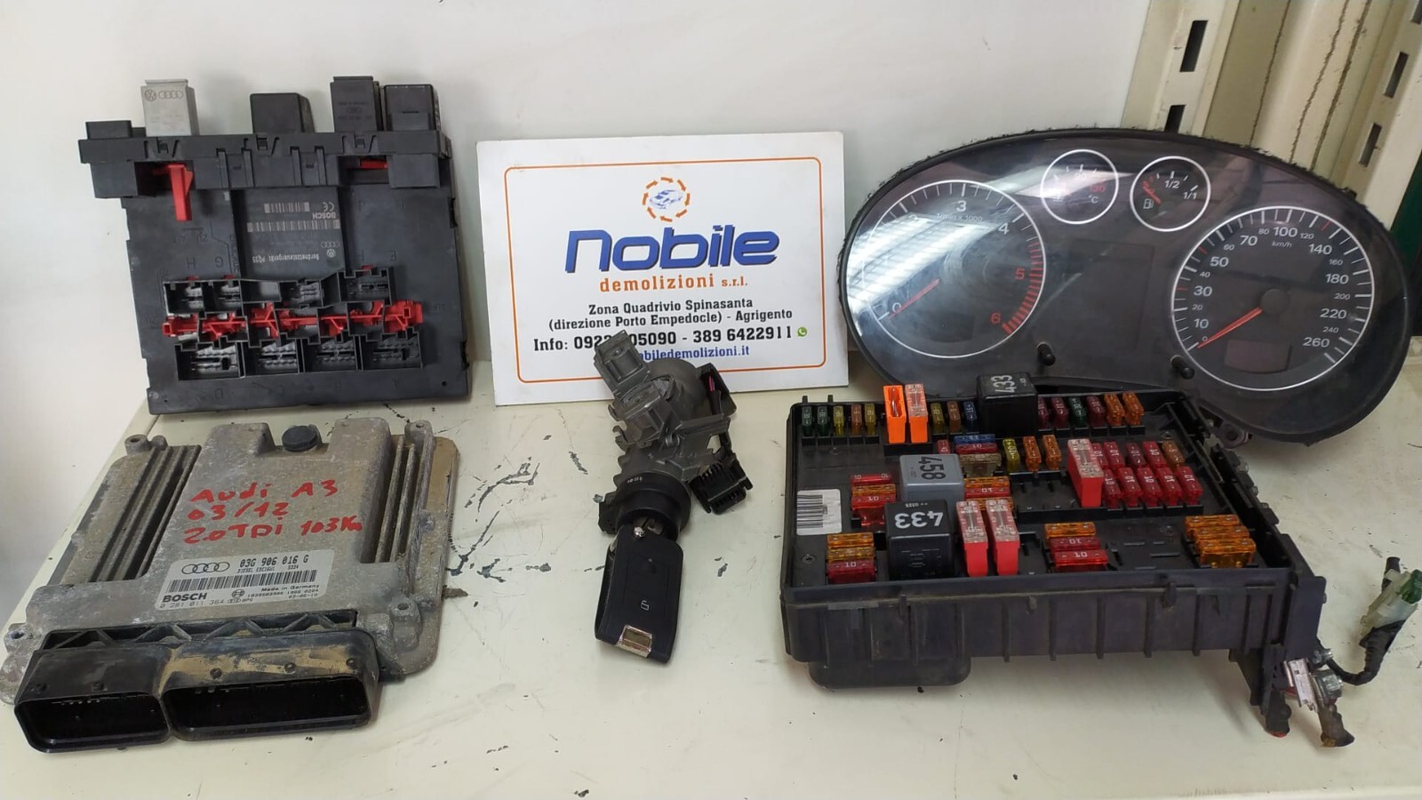 Kit Accensione (Audi) 0281011364 Usato