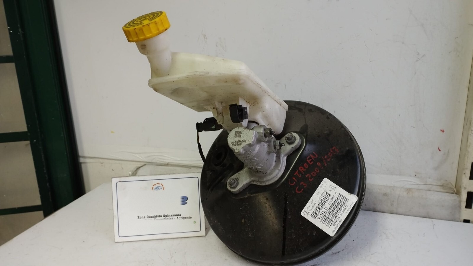 Pompa Con Servofreno Citroen C3 2a Serie (A51) (09/09>06/13<) Usato