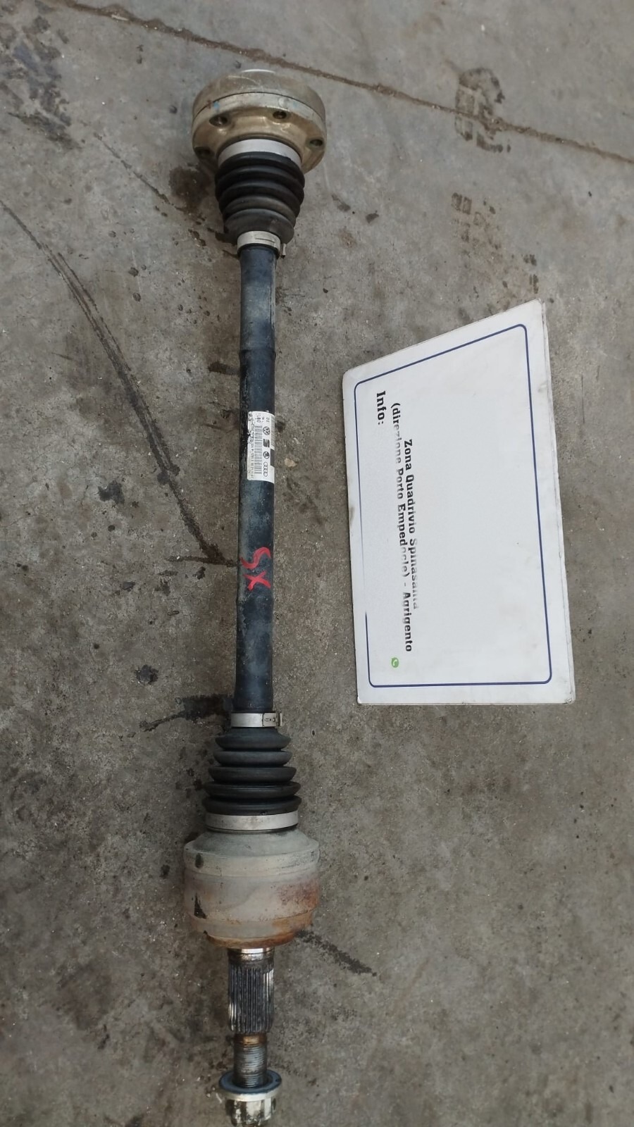 Semialbero Post. Sinistro Audi Q7 (4L) (10/05>06/15<) Usato