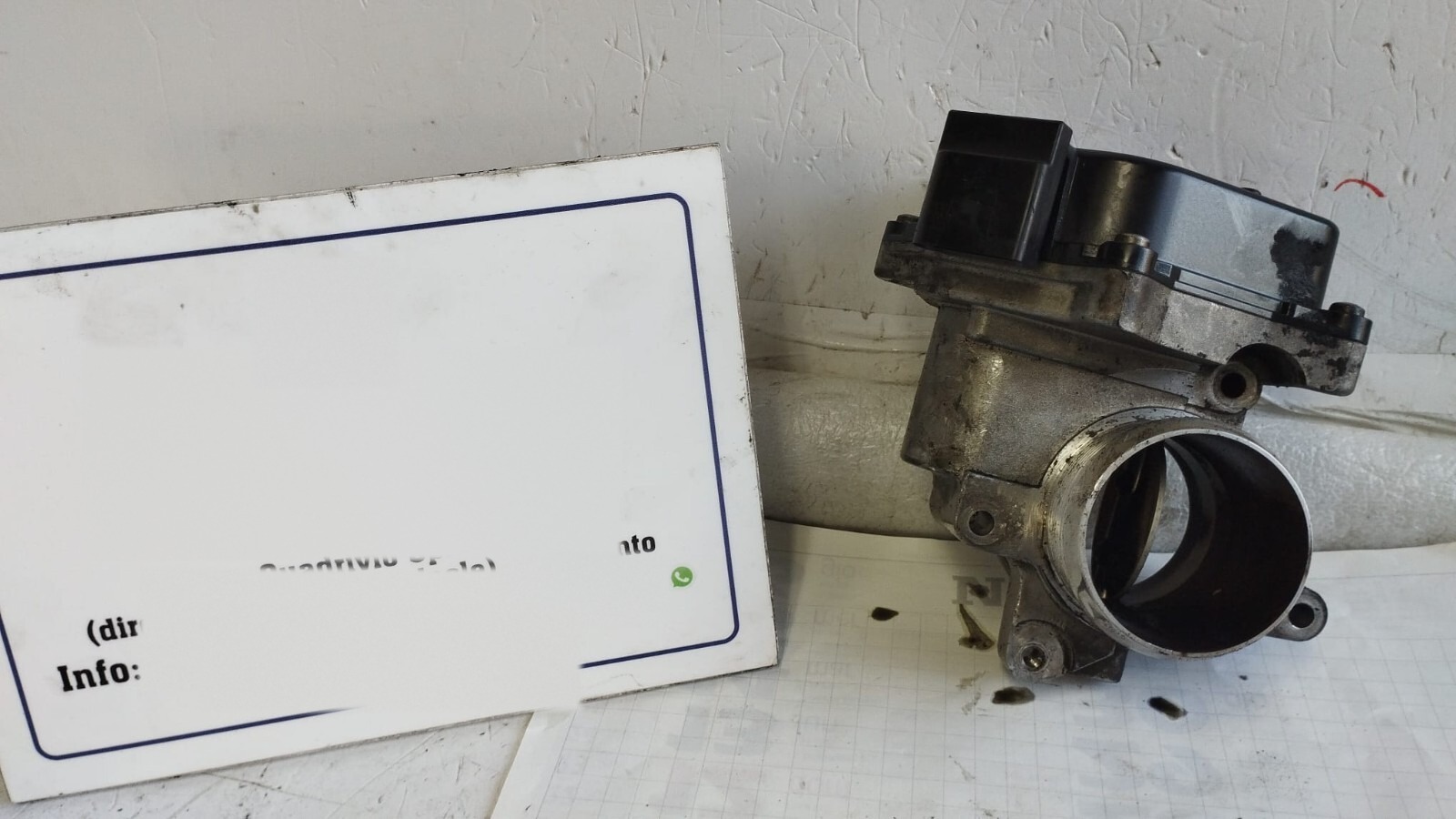 Corpo Farfallato Valvola Egr Volkswagen GOLF (5K/AJ) (09/08>01/14<) Usato