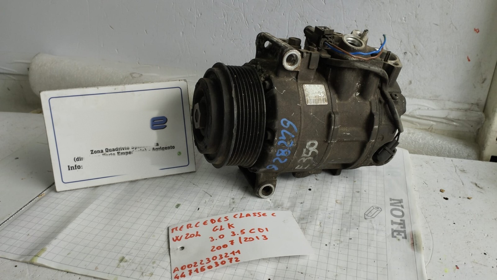 Compressore a/c - Immagine 1 di 8