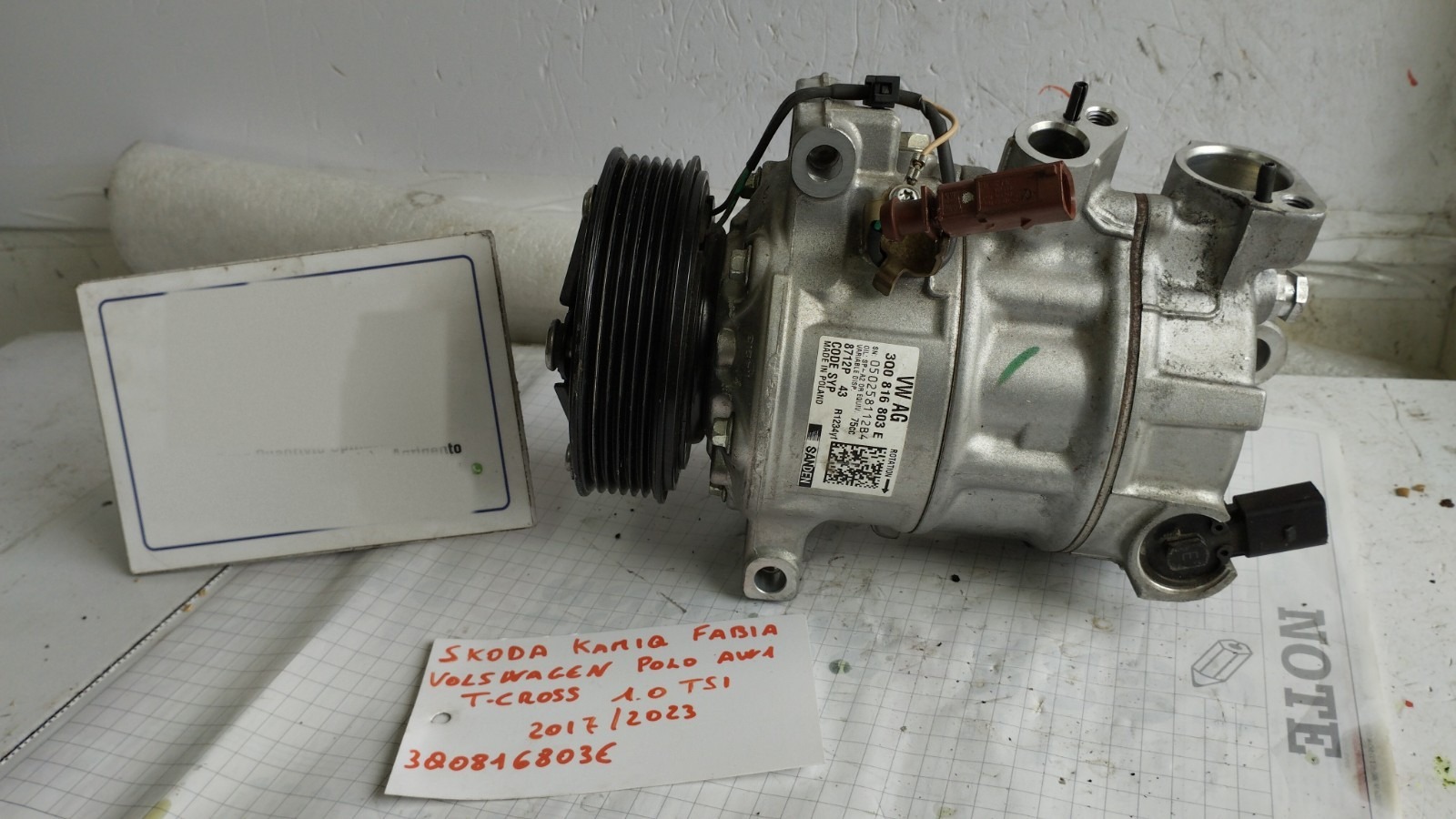Compressore a/c - Immagine 1 di 6