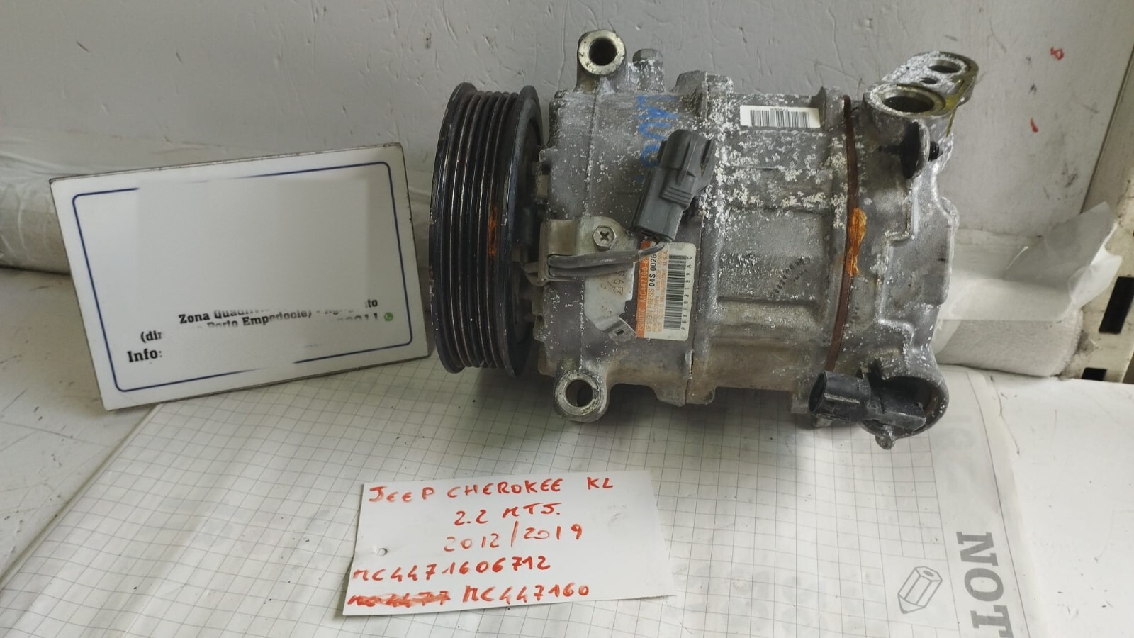 Compressore a/c - Immagine 1 di 7