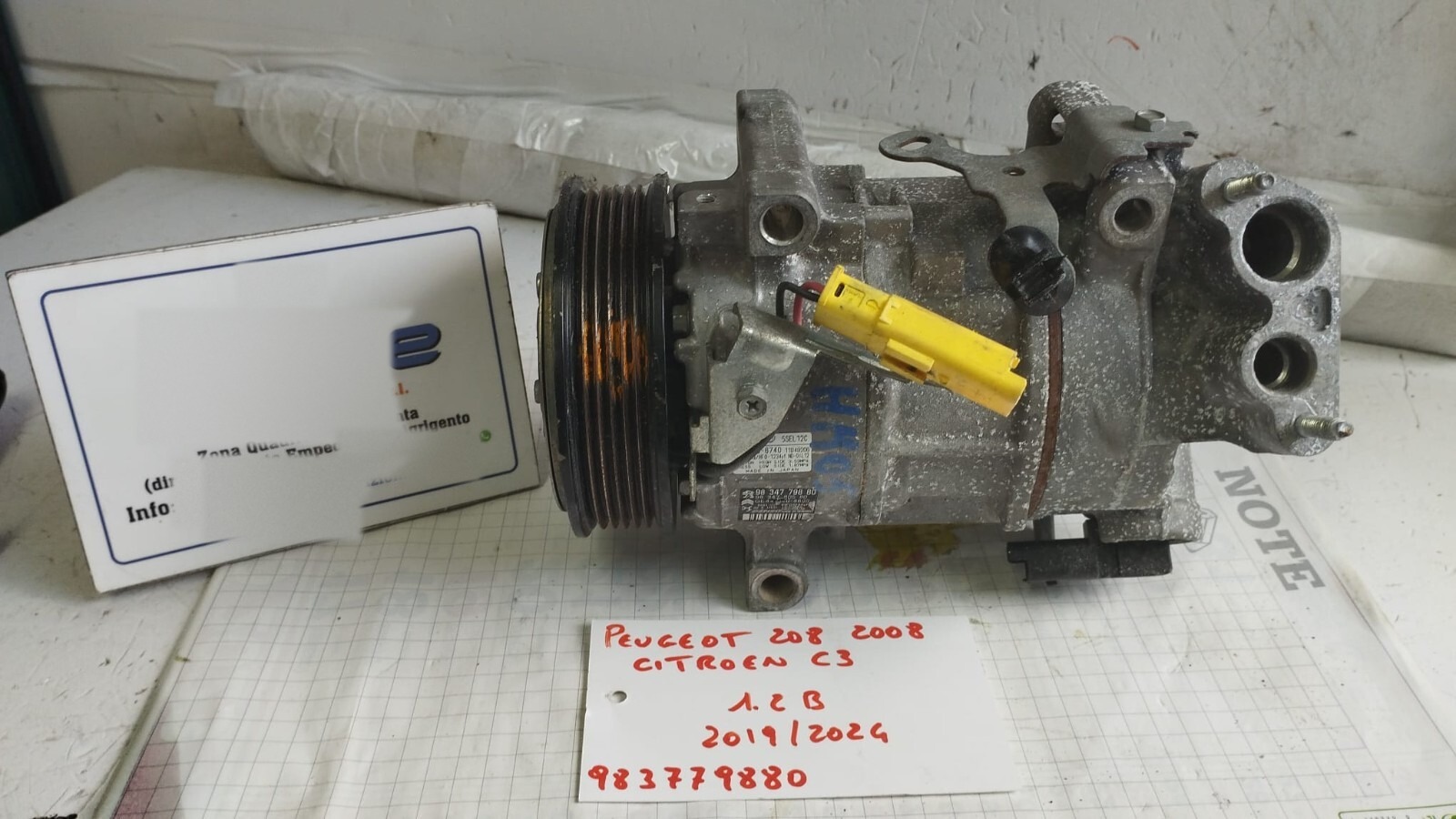 Compressore a/c - Immagine 1 di 9