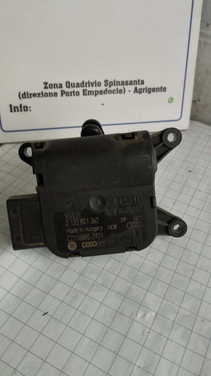 Motorino riscaldatore a/c - Immagine 1 di 5