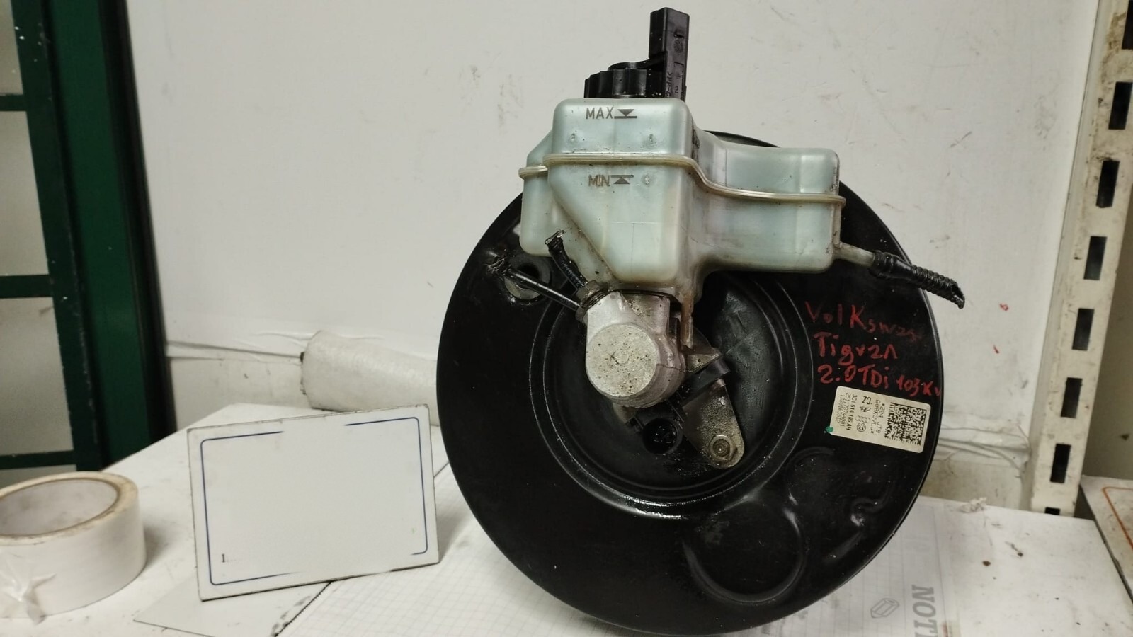Pompa Con Servofreno Volkswagen TIGUAN (5N) (10/07>10/11<) Usato