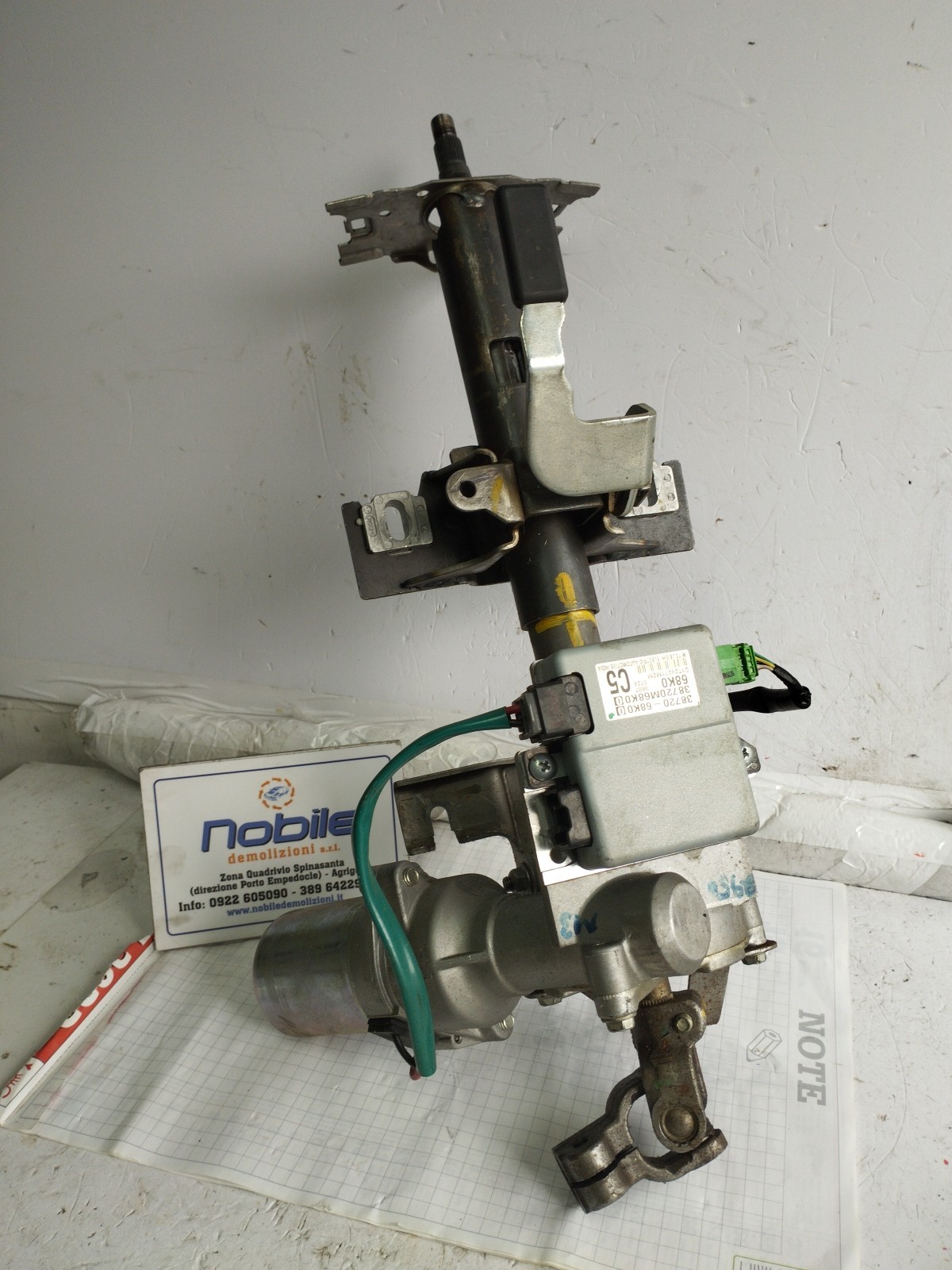 Piantone Sterzo Elettrico (Nissan) 48200M68K80 Usato