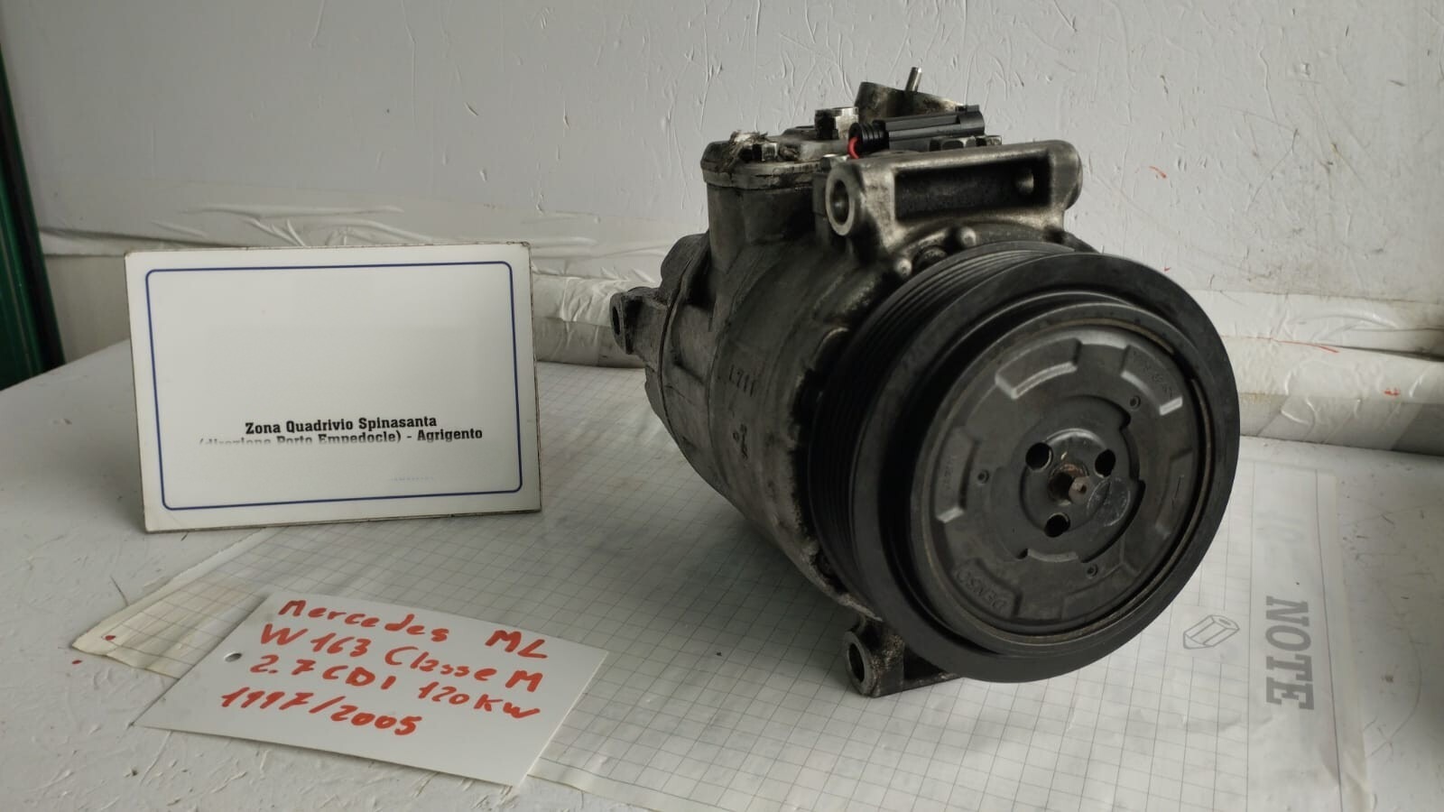 Compressore a/c - Immagine 1 di 9