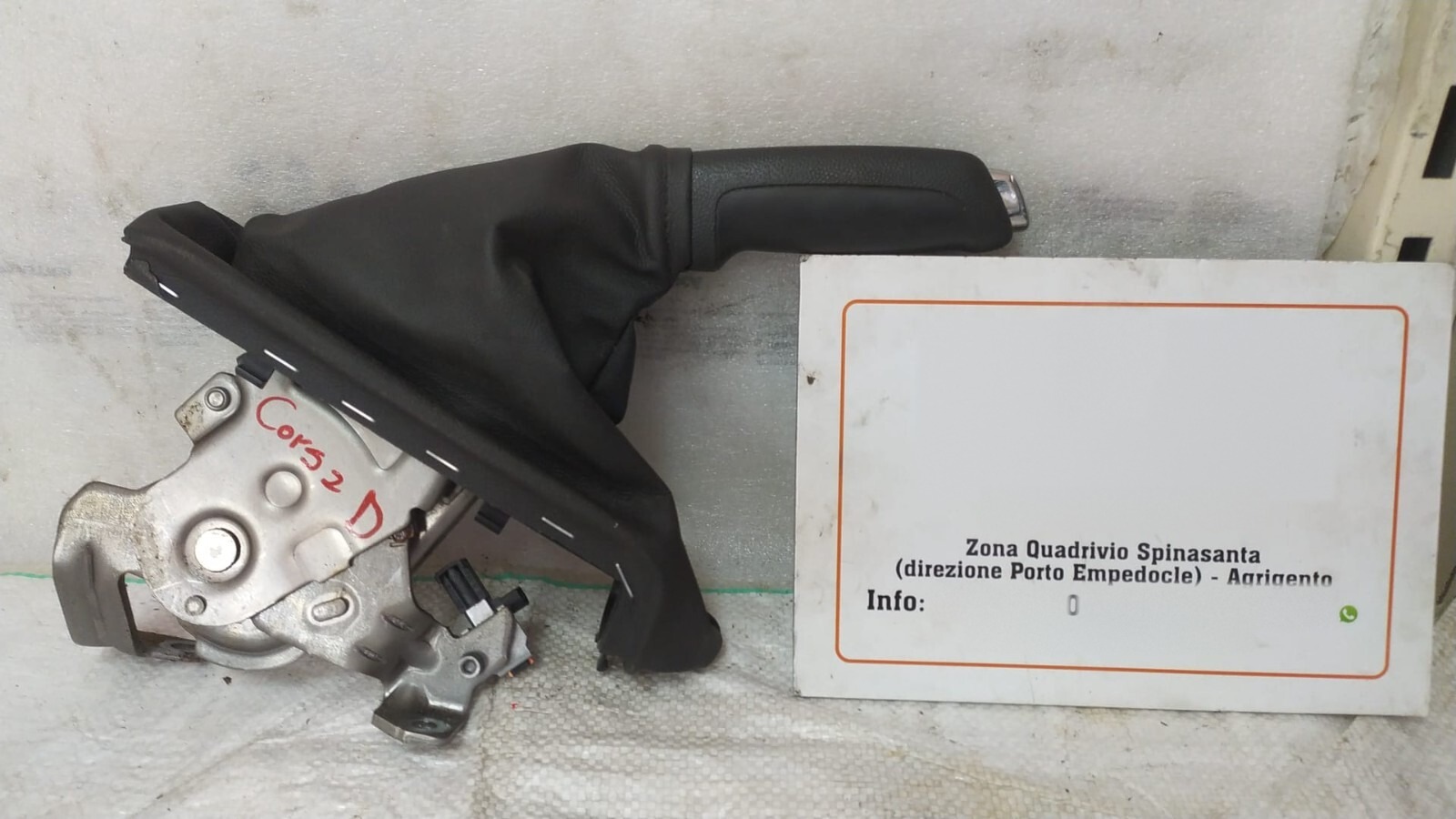 Leva Freno Stazionamento Opel CORSA (S07) (07/06>02/11<) 644194110 644194110 Usato