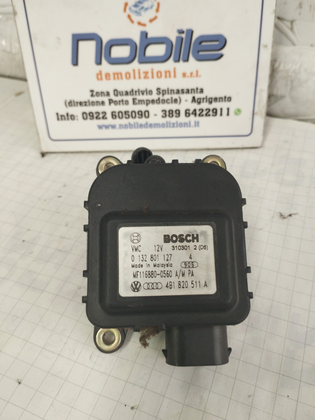Motorino Riscaldatore A/c (Audi) 0132801127 Usato