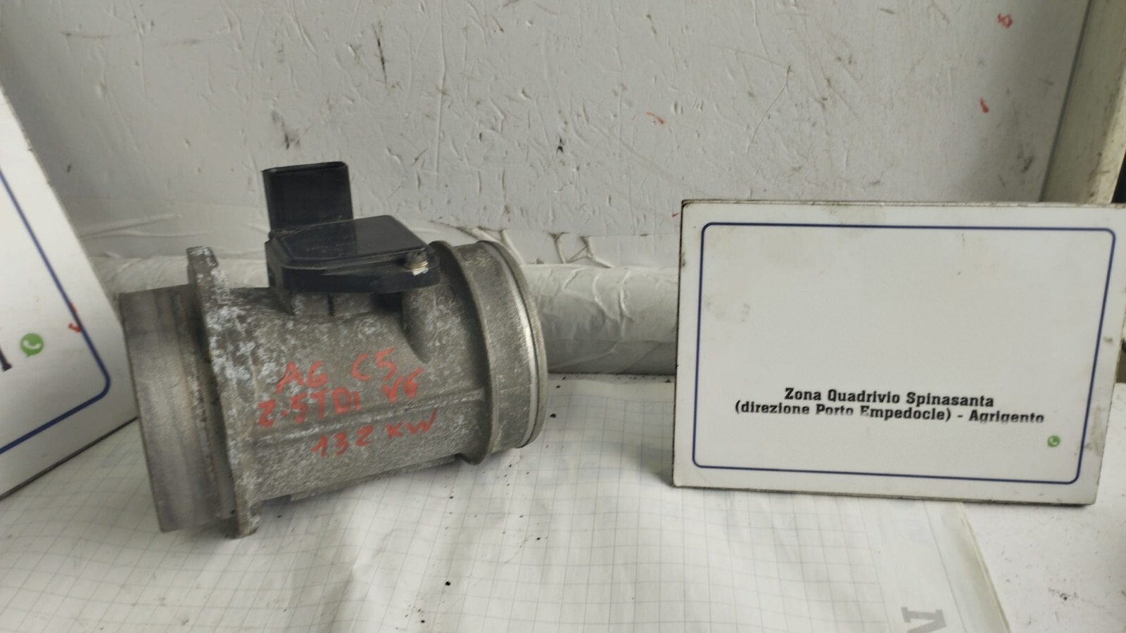 Flussometro/debimetro Audi A6 (4B) (09/97>12/01<) Usato