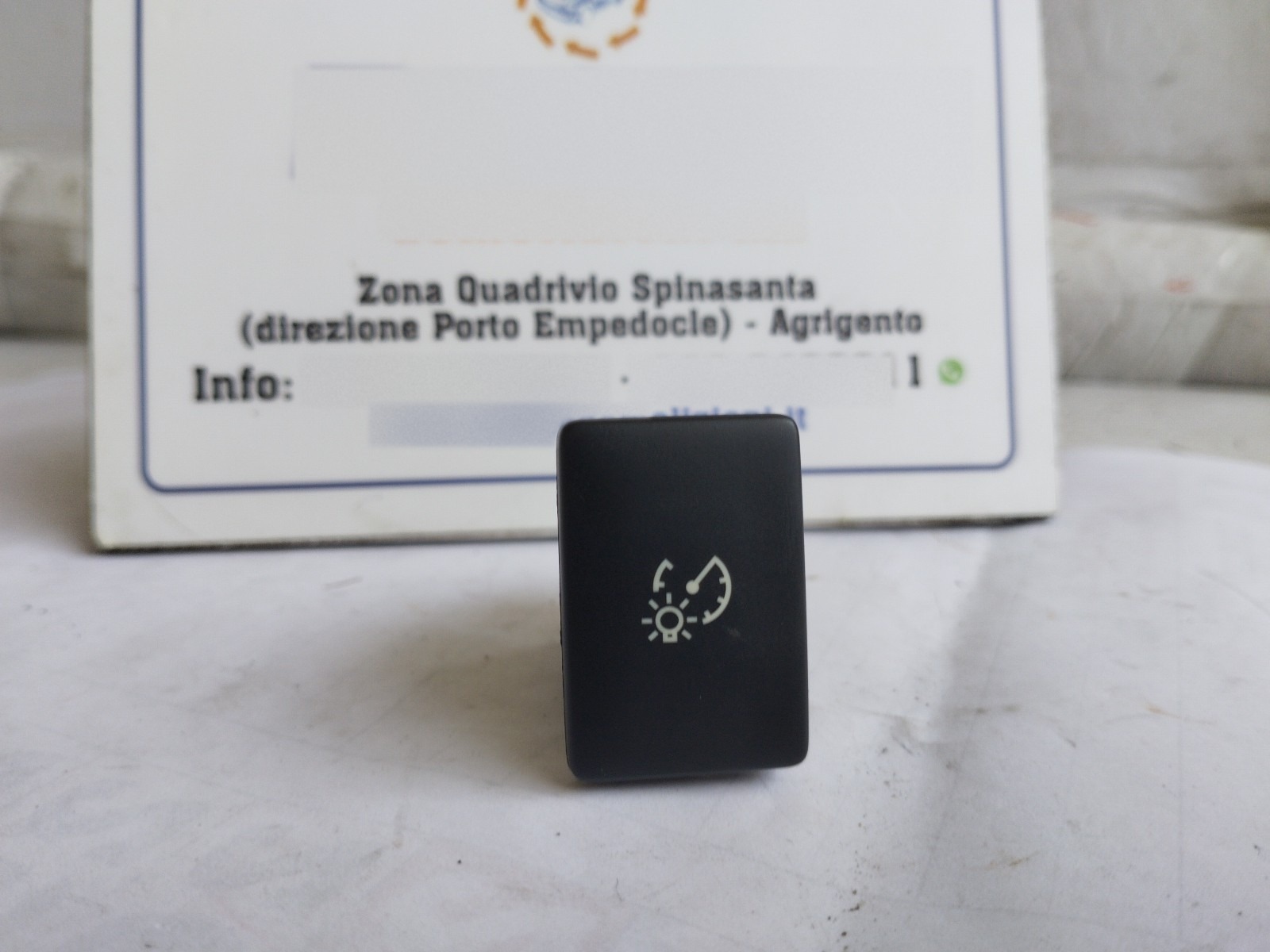 potenziometro luminosità quadro strumenti - Immagine 1 di 6