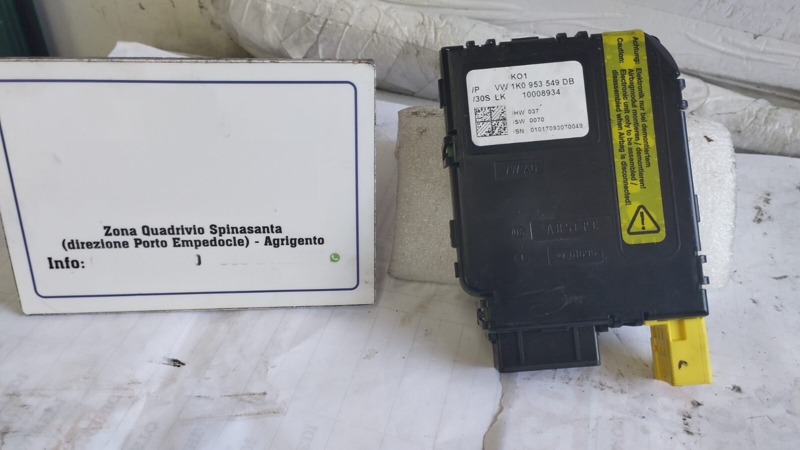 piantone sterzo centralina servosterzo - Immagine 1 di 5