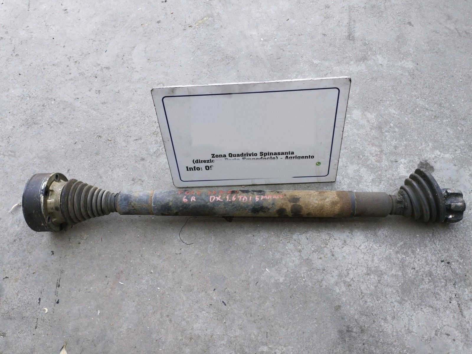 Semialbero Ant. Destro Volkswagen POLO (6R) (05/09>10/14<) Usato