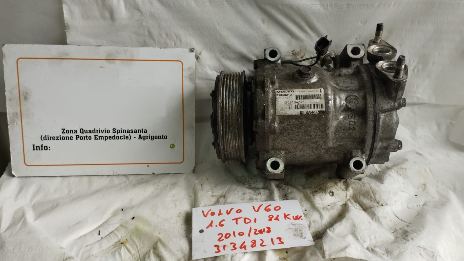Compressore a/c - Immagine 1 di 7