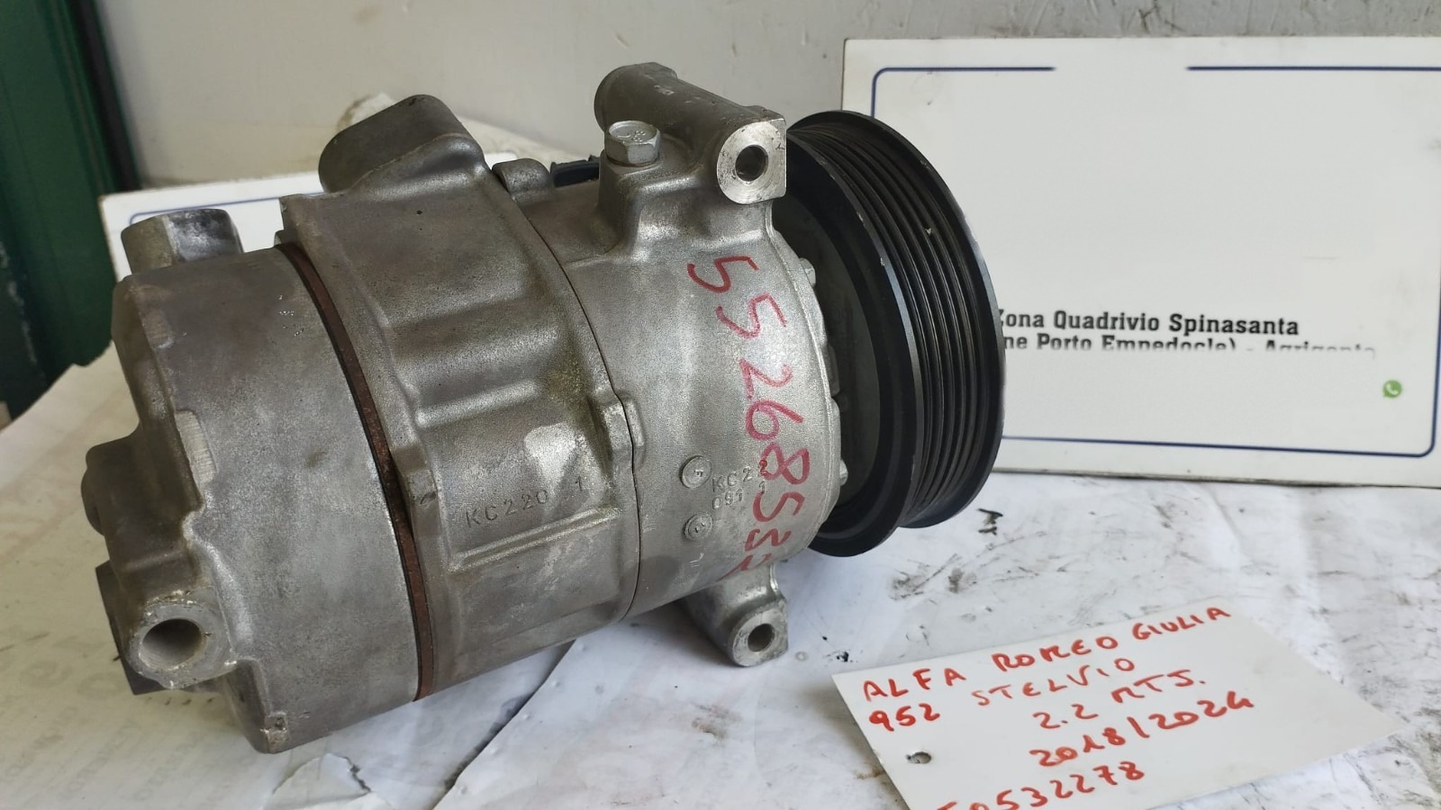 Compressore a/c - Immagine 1 di 10