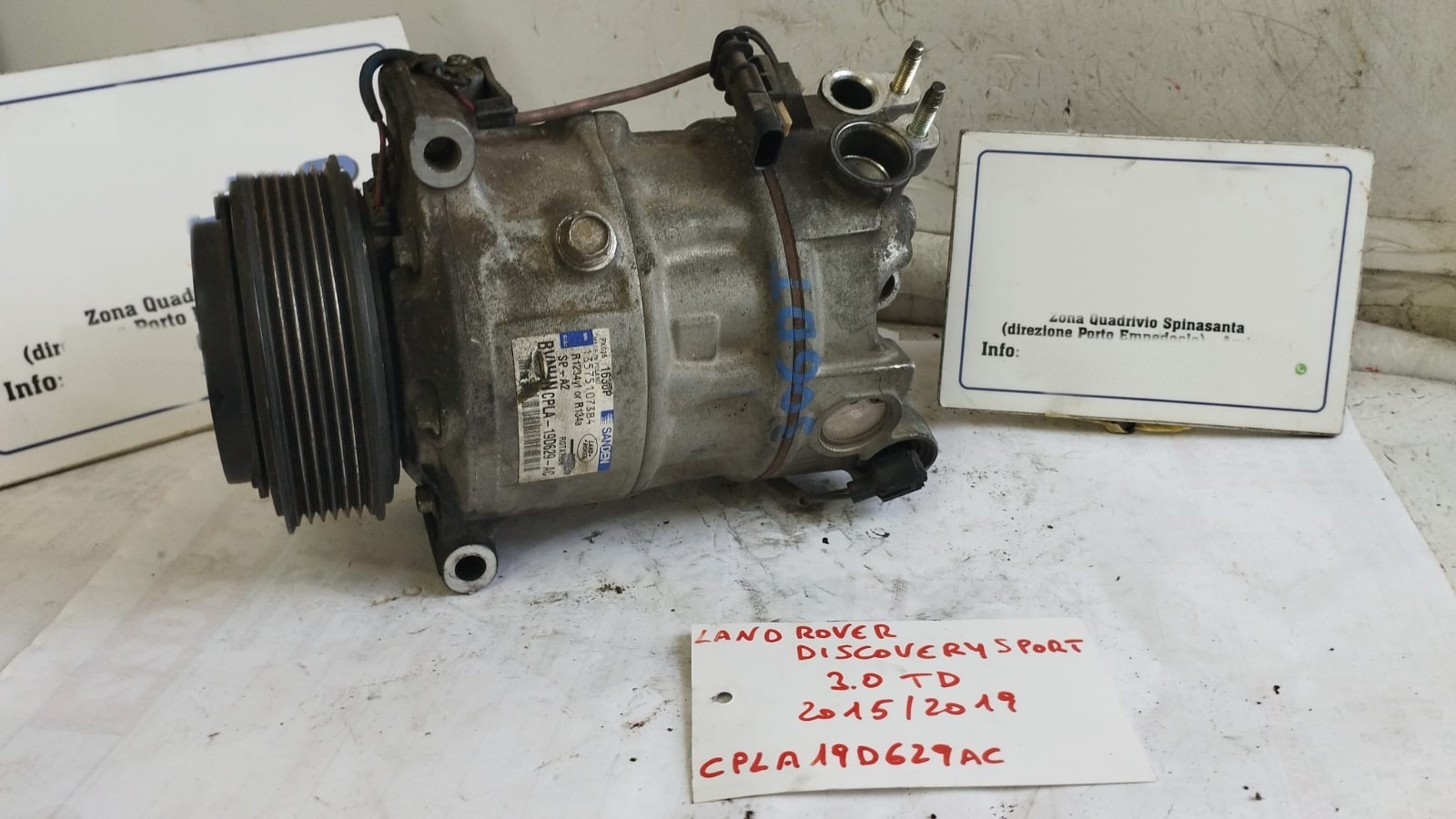 Compressore a/c - Immagine 1 di 9