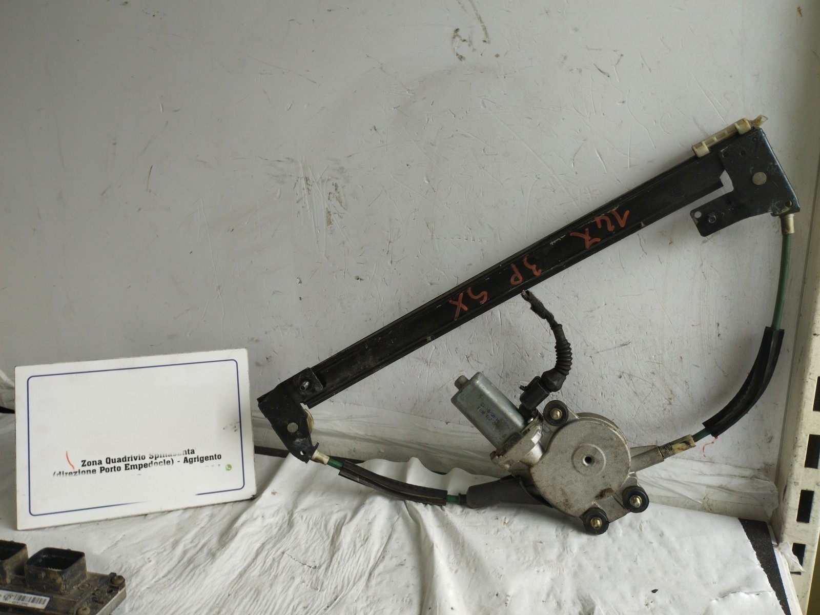 Motorino Alzacristallo Porta Ant. Sinistro Alfa Romeo 147 Usato