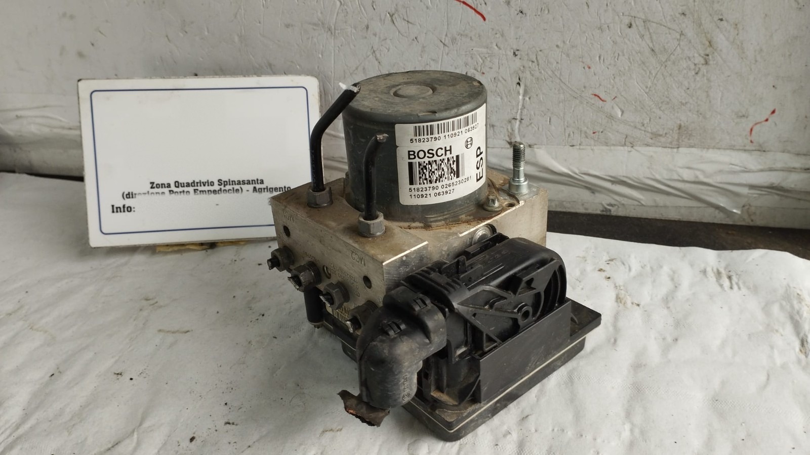 Centralina Abs Ford KA (CCU) (10/08>03/17<) 0265950968 0265950968,0265230281 Usato