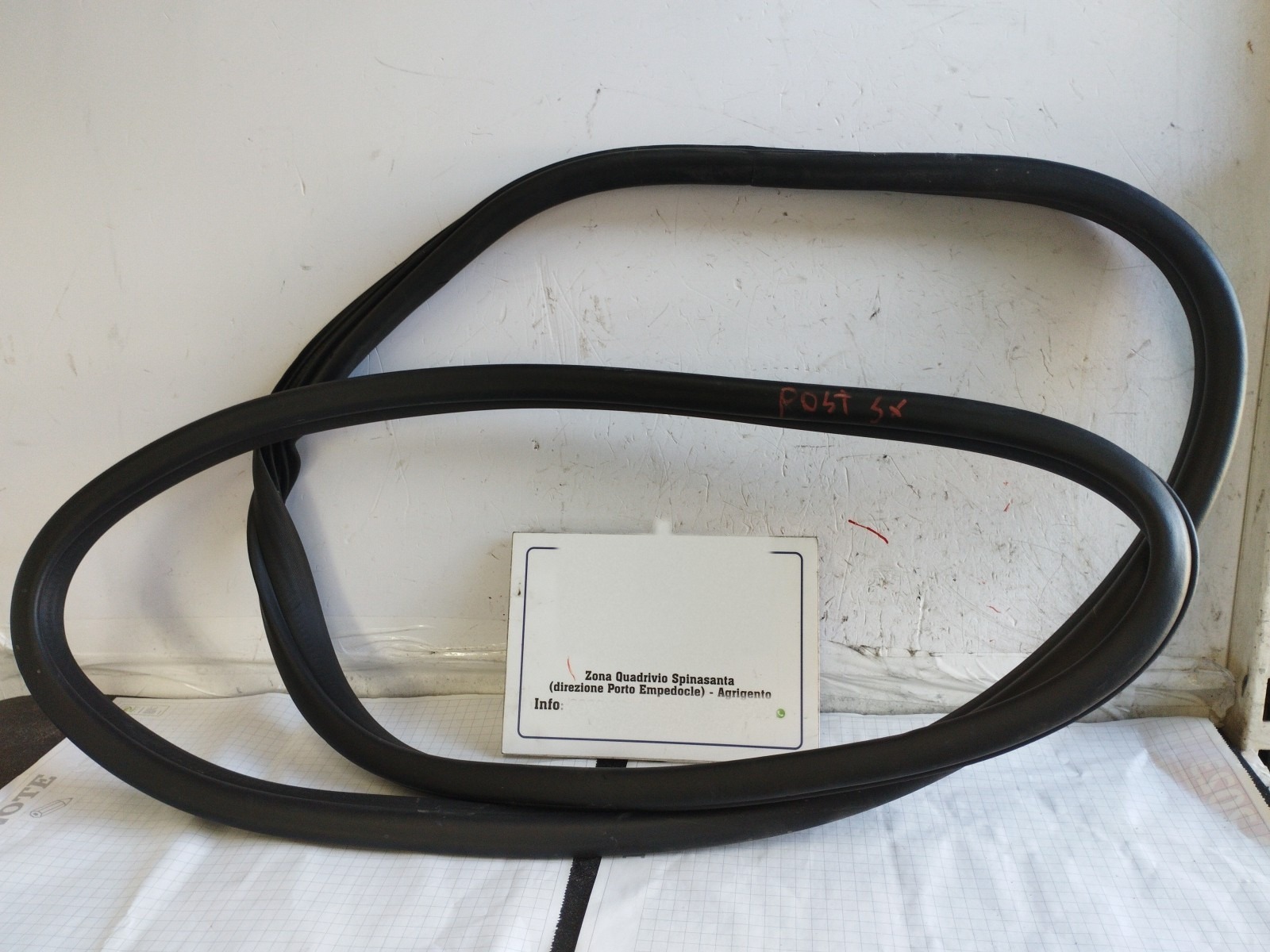 Guarnizione Porta Posteriore Sinistra (Opel) 42397849 Usato