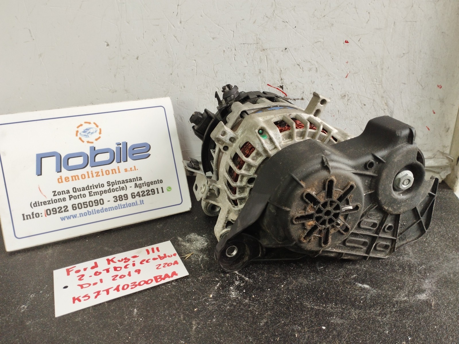 Alternatore (Ford) KS7T10300BAA Usato