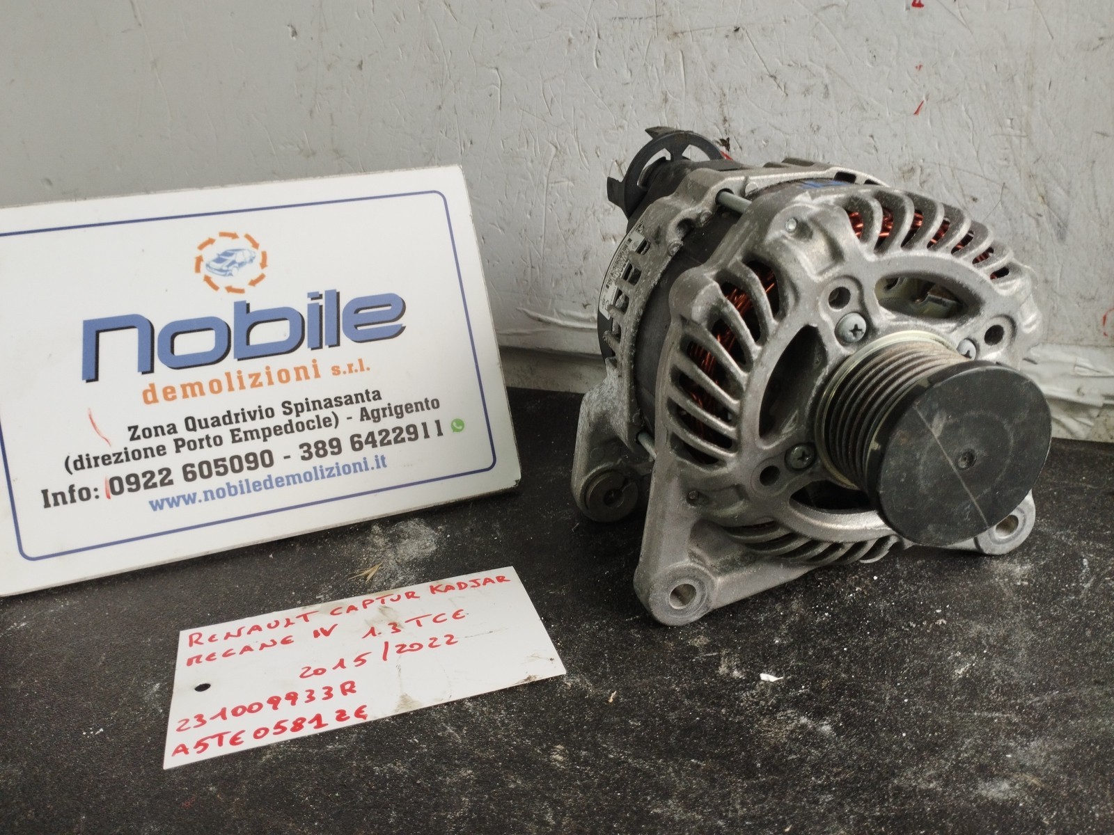 Alternatore (Renault) 231009933R Usato