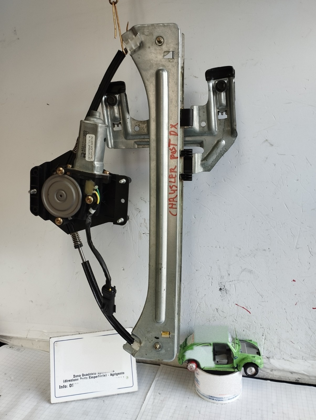 motorino alzacristallo posteriore destro - Immagine 1 di 12