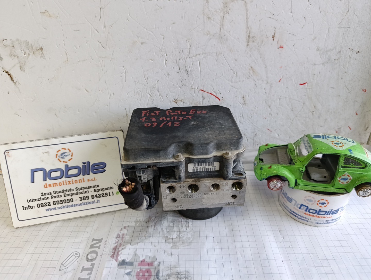 Centralina Abs (Fiat) 0265951832 Usato