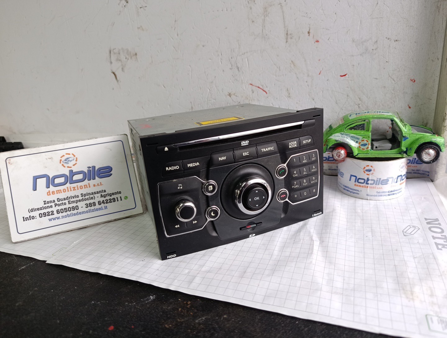 Autoradio (Peugeot) 96779302XT Usato