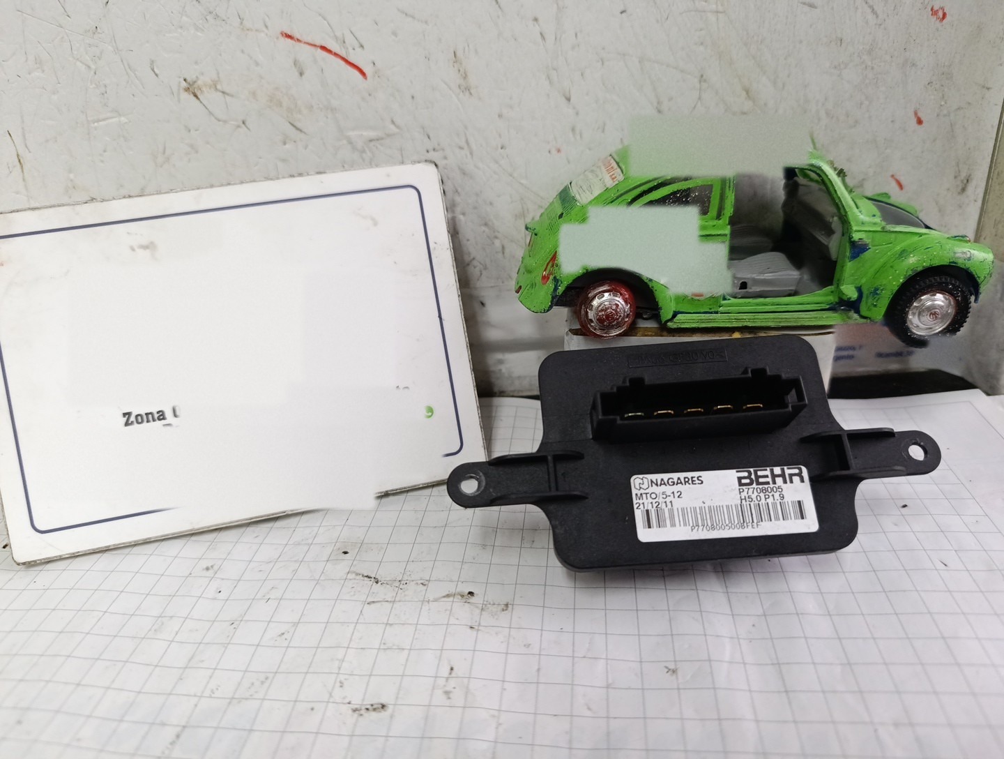 Resistenza motorino ventilazione abitacolo - Immagine 1 di 7