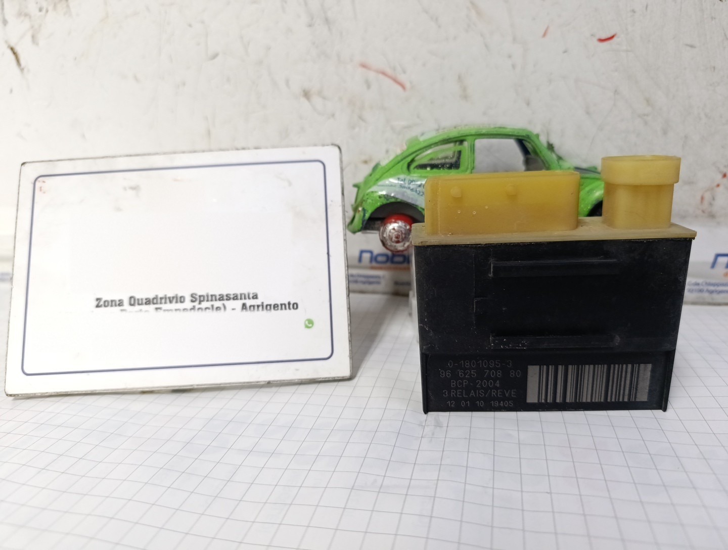 Relè Preriscaldamento Candelette (Peugeot) 9662570880 Usato