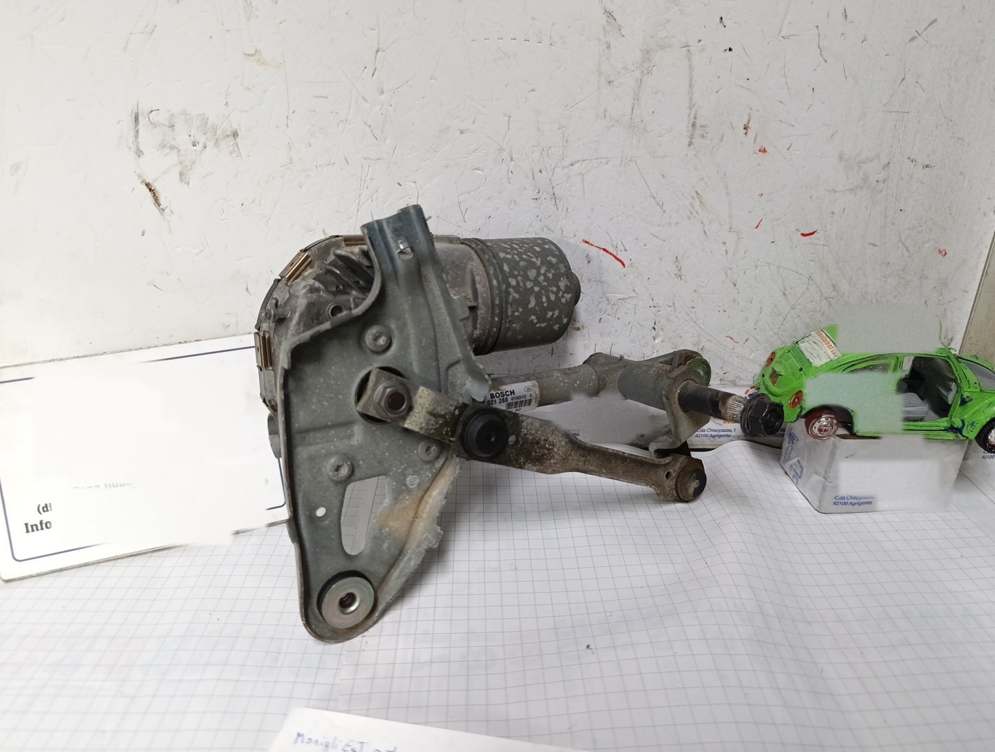 motorino tergicristallo anteriore sinistro - Immagine 1 di 10