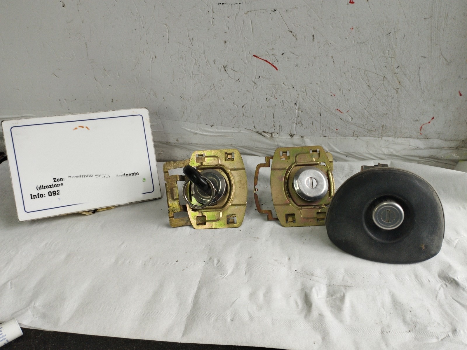 Cilindretto Serratura Porta Ant. Opel AGILA (H00) (04/00>09/04<) Usato