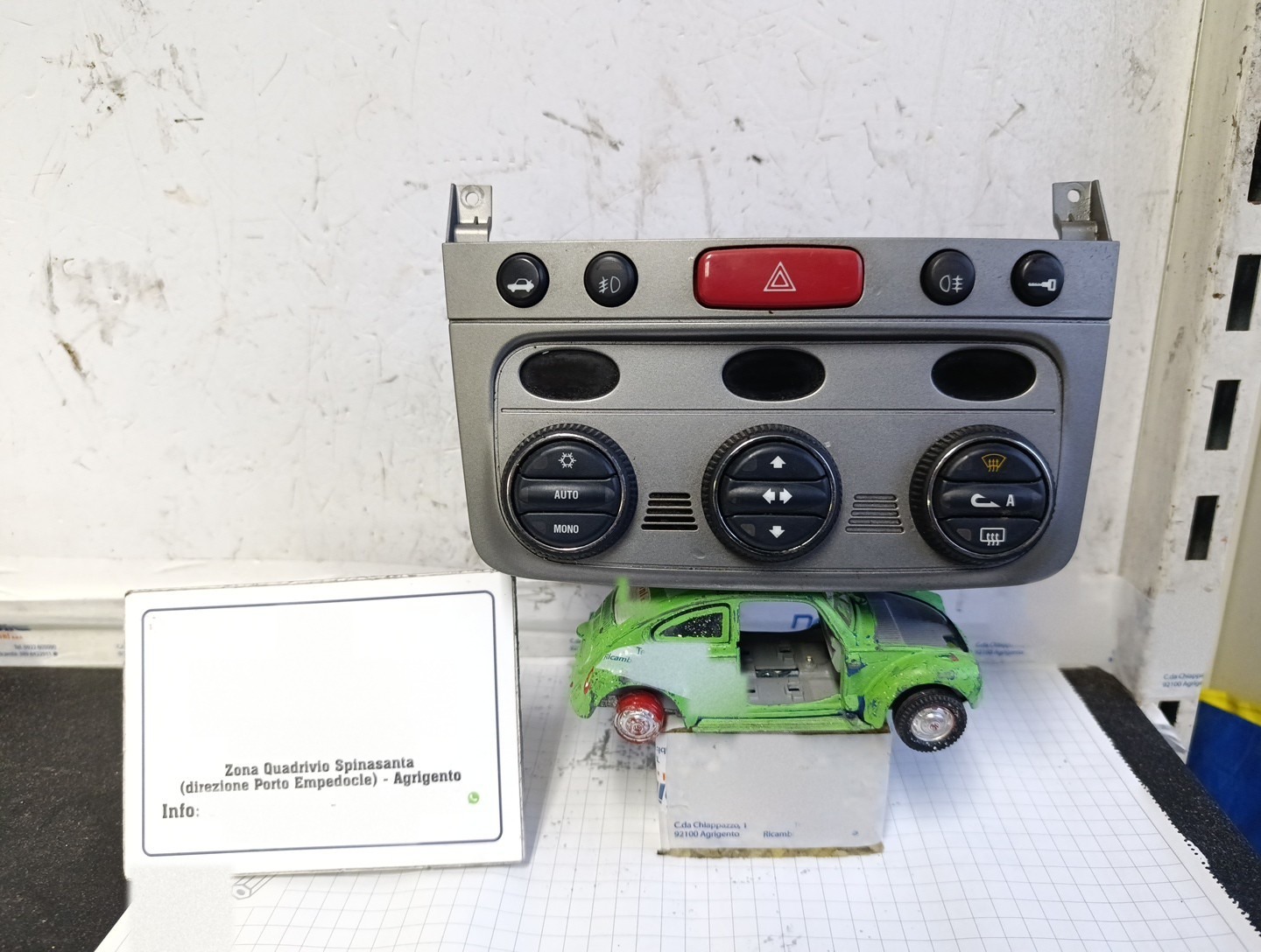Blocco Comando Climatizzazione (Alfa Romeo) 07353309240 Usato